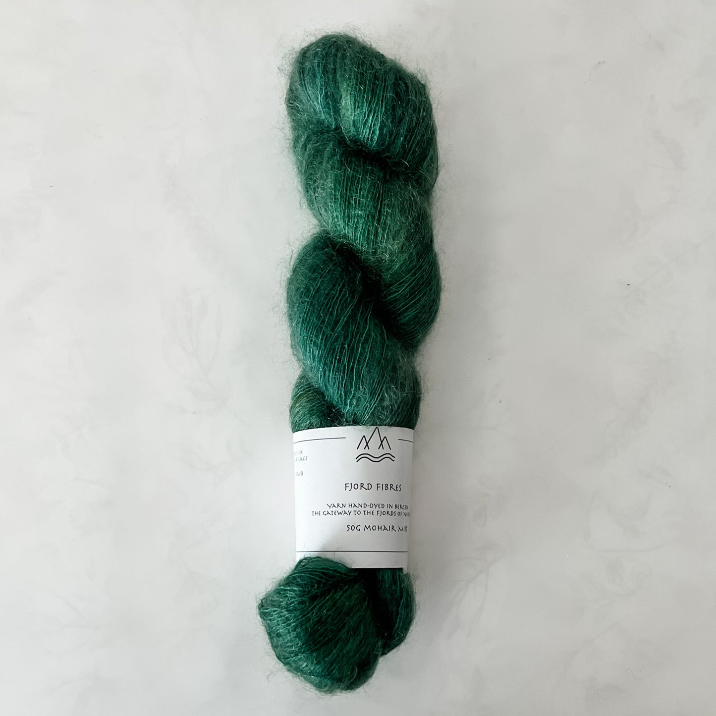 Forest Trail - Mohair Mist - Hand Dyed Yarn - Variegated Yarn