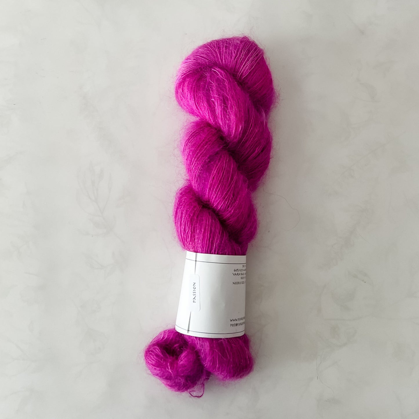 Passion - Mohair Mist - Hand Dyed Yarn - Variegated Yarn