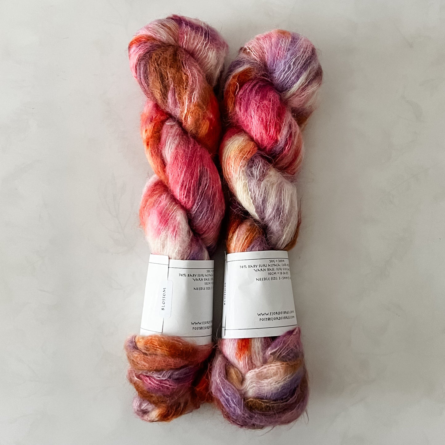 Blossom - Suri Squish - Hand Dyed Yarn - Variegated Yarn