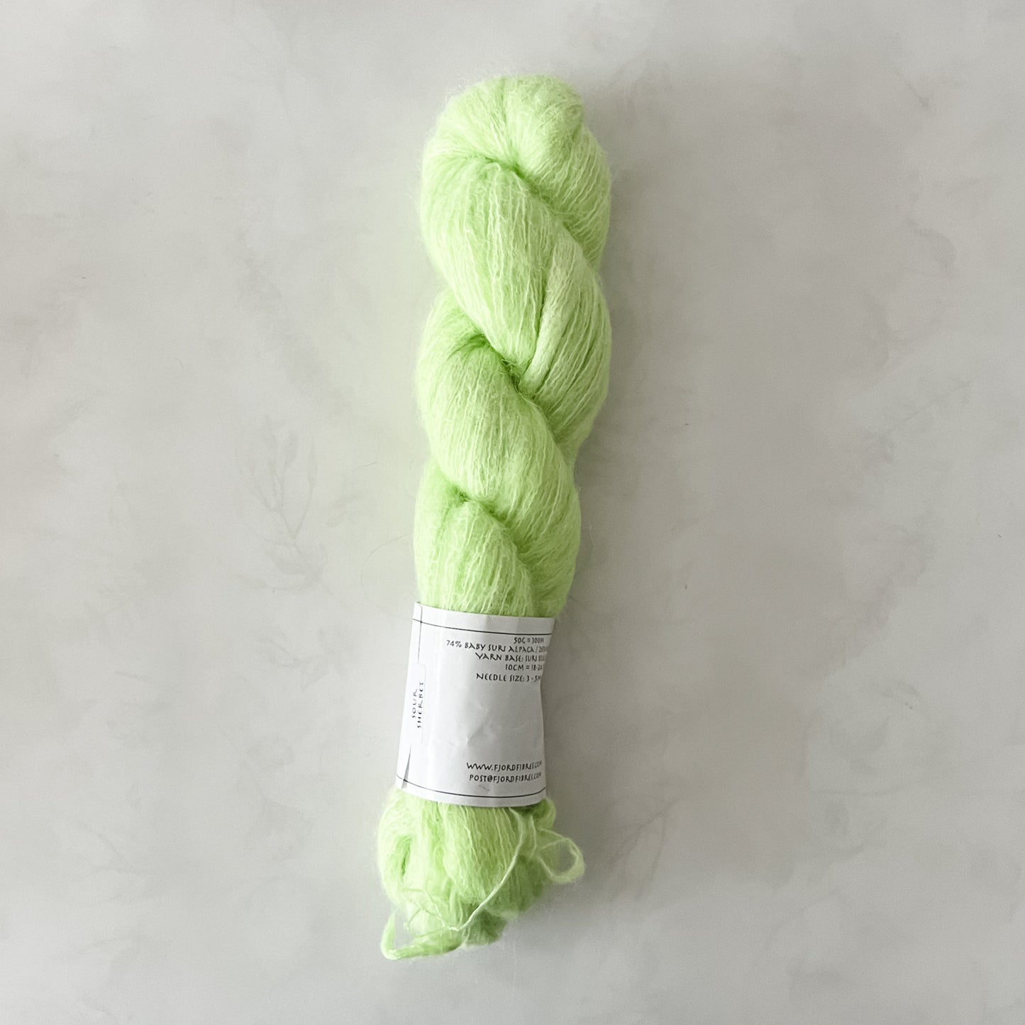 Sour Sherbet - Suri Squish - Hand Dyed Yarn - Variegated Yarn