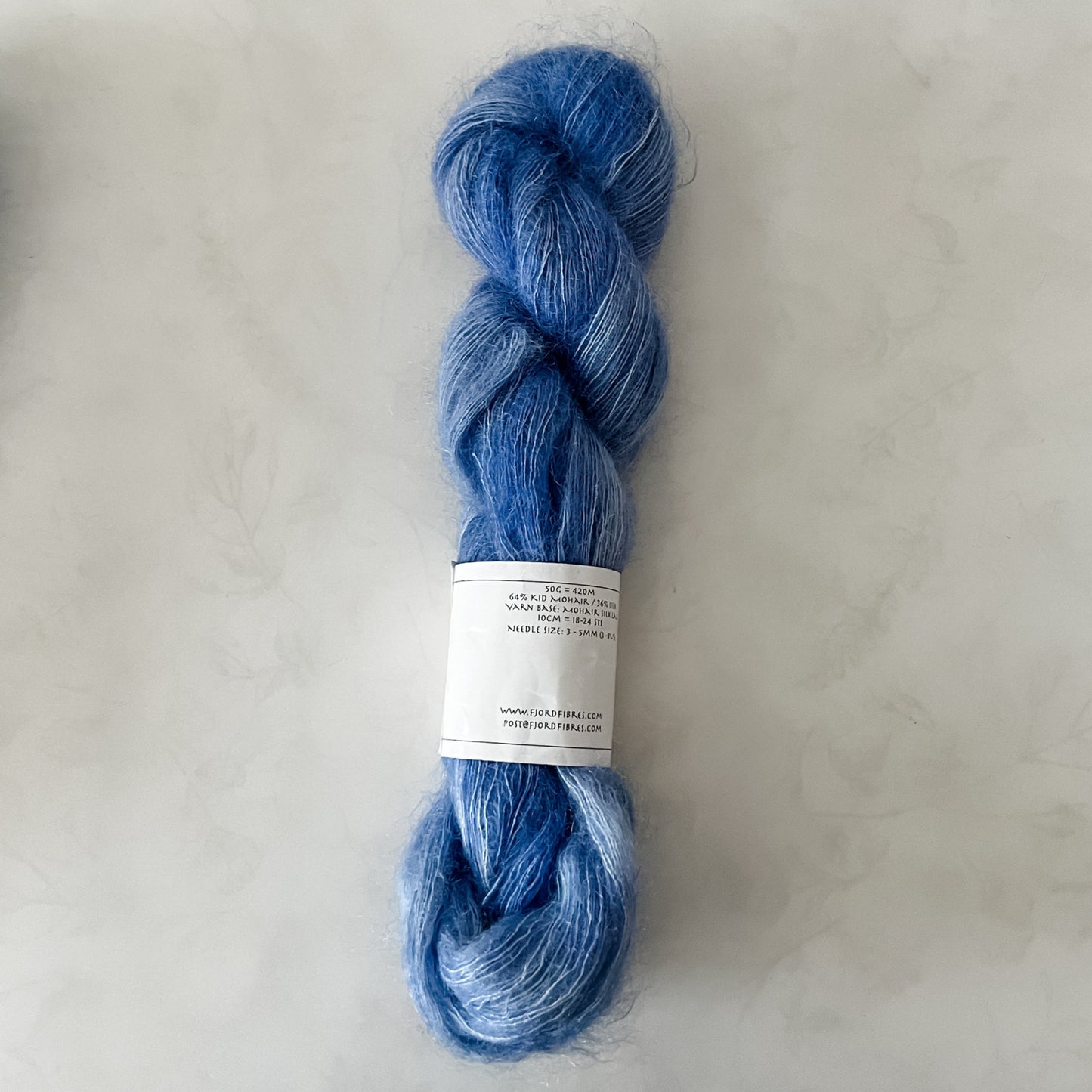 Twilight - Mohair Mist - Hand Dyed Yarn - Variegated Yarn