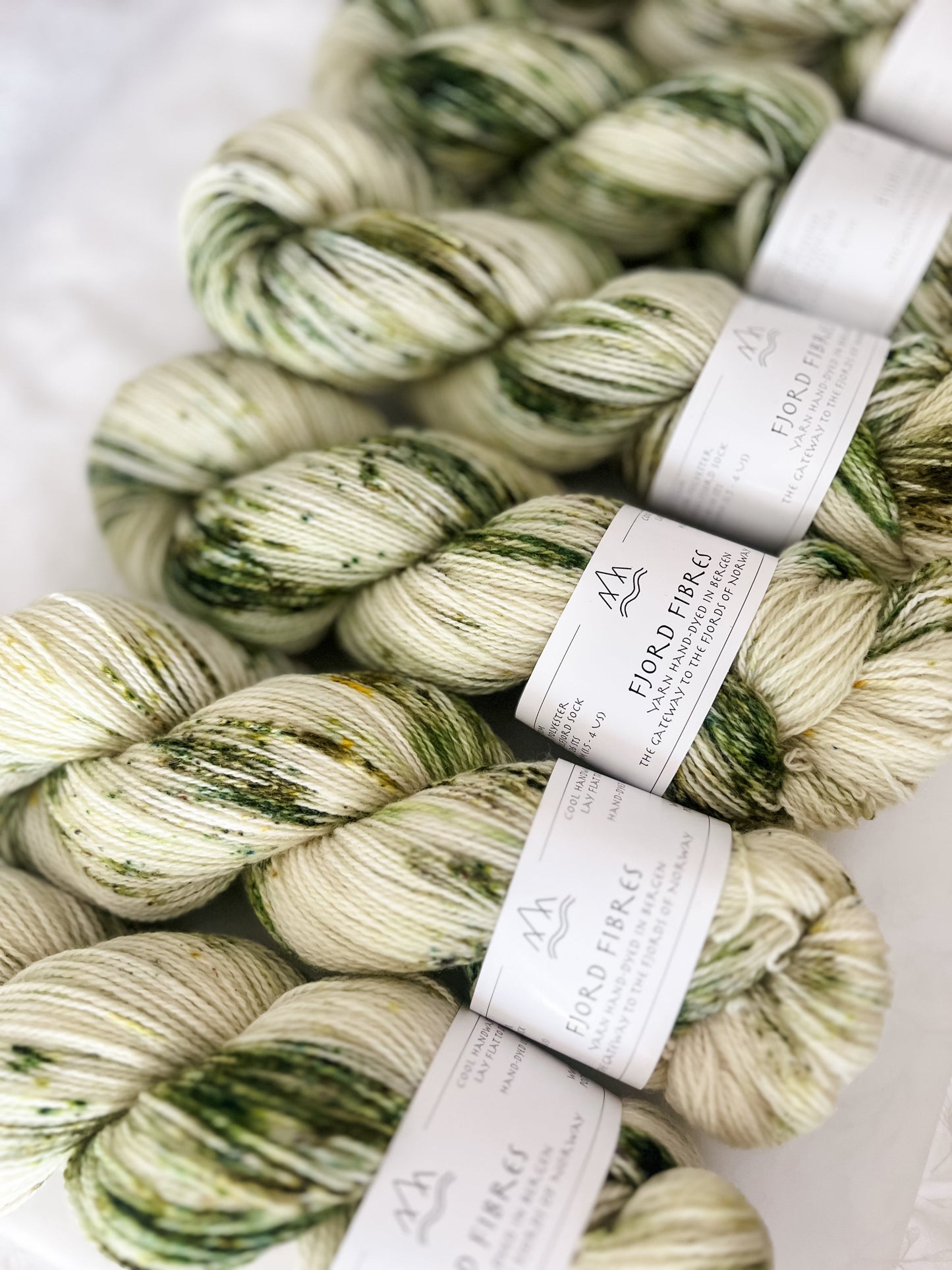 Mojito - Trollfjord sock - Variegated Yarn - Hand dyed yarn