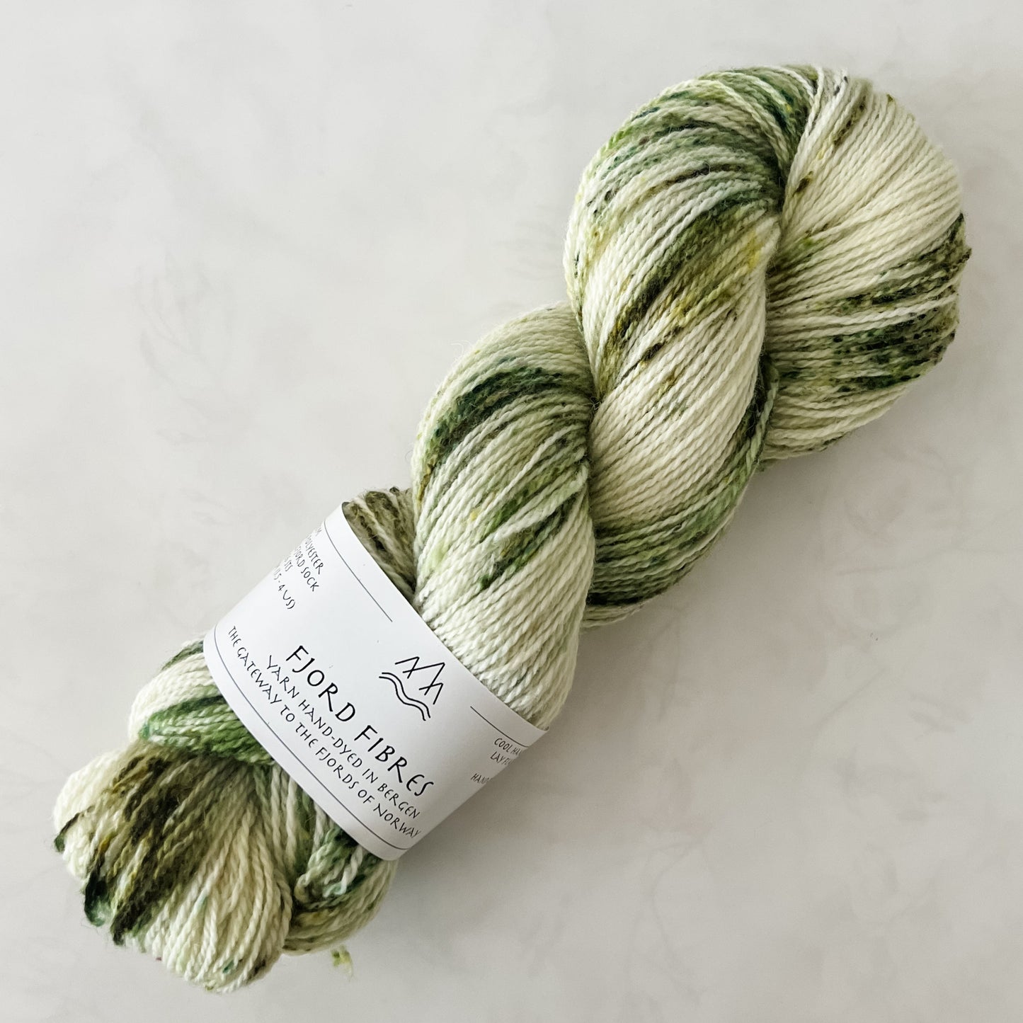 Mojito - Trollfjord sock - Variegated Yarn - Hand dyed yarn