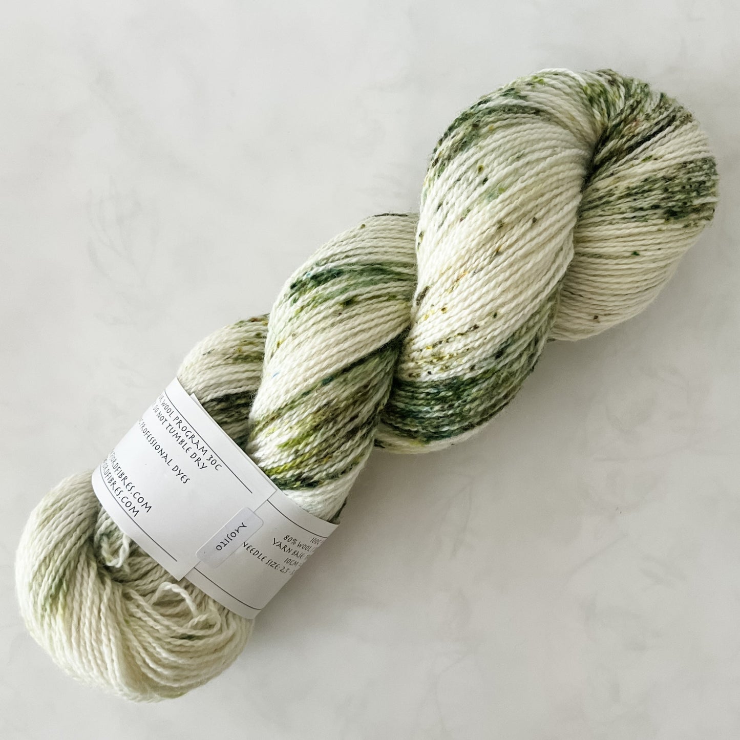 Mojito - Trollfjord sock - Variegated Yarn - Hand dyed yarn