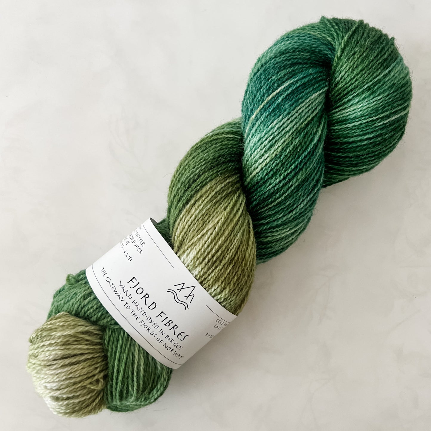 Karma - Trollfjord sock - Variegated Yarn - Hand dyed yarn