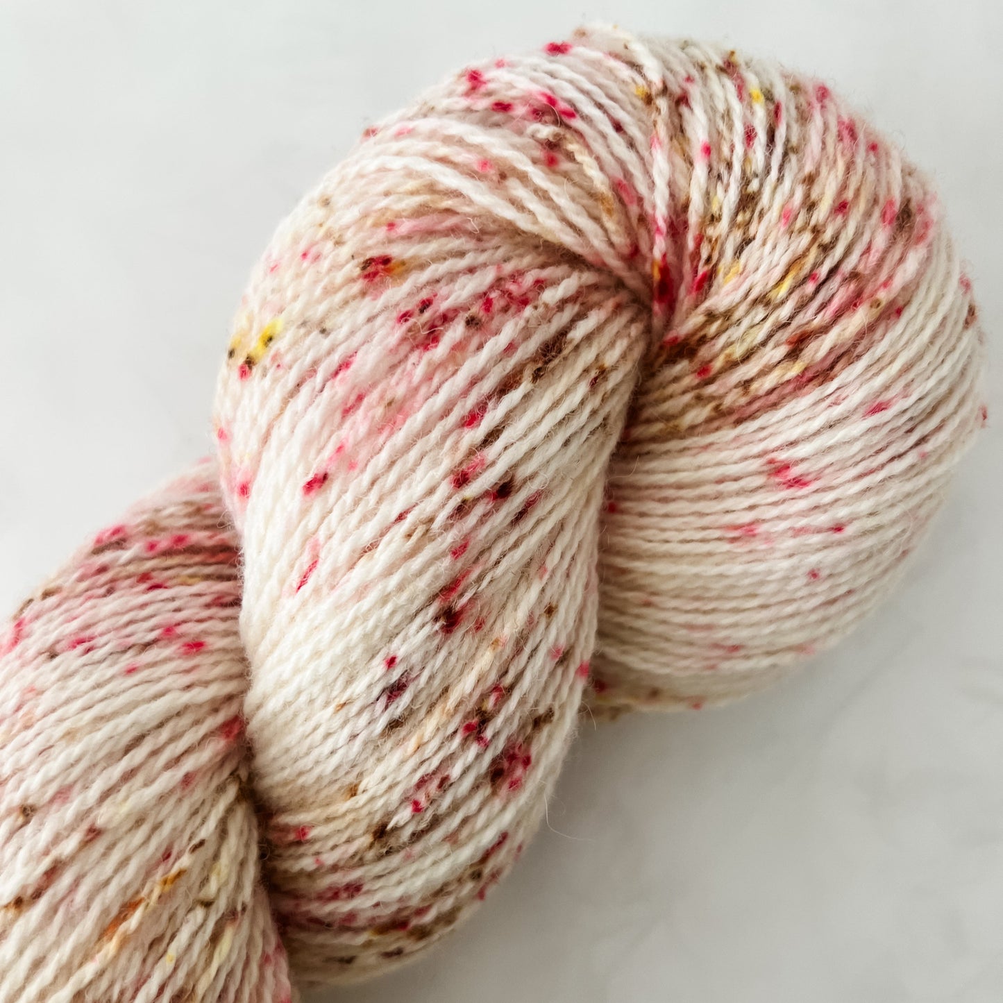 Cherry Bakewell - Trollfjord sock - Variegated Yarn - Hand dyed yarn
