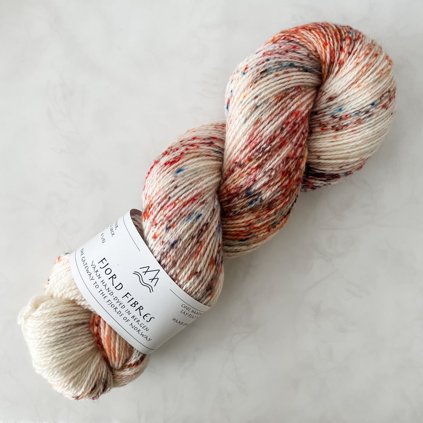 Line Dance - Trollfjord sock - Variegated Yarn - Hand dyed yarn