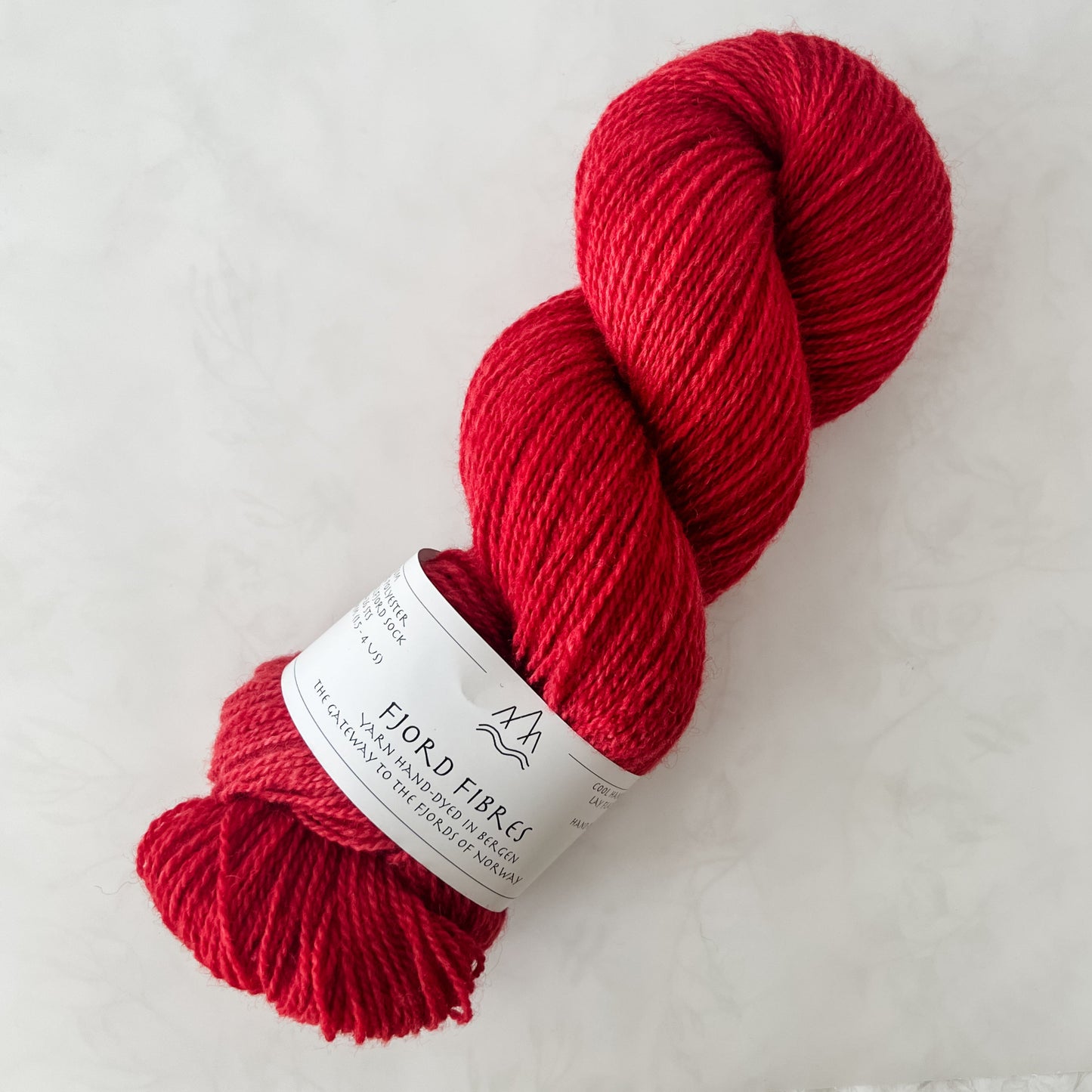 Chilli Oil - Trollfjord sock - Variegated Yarn - Hand dyed yarn