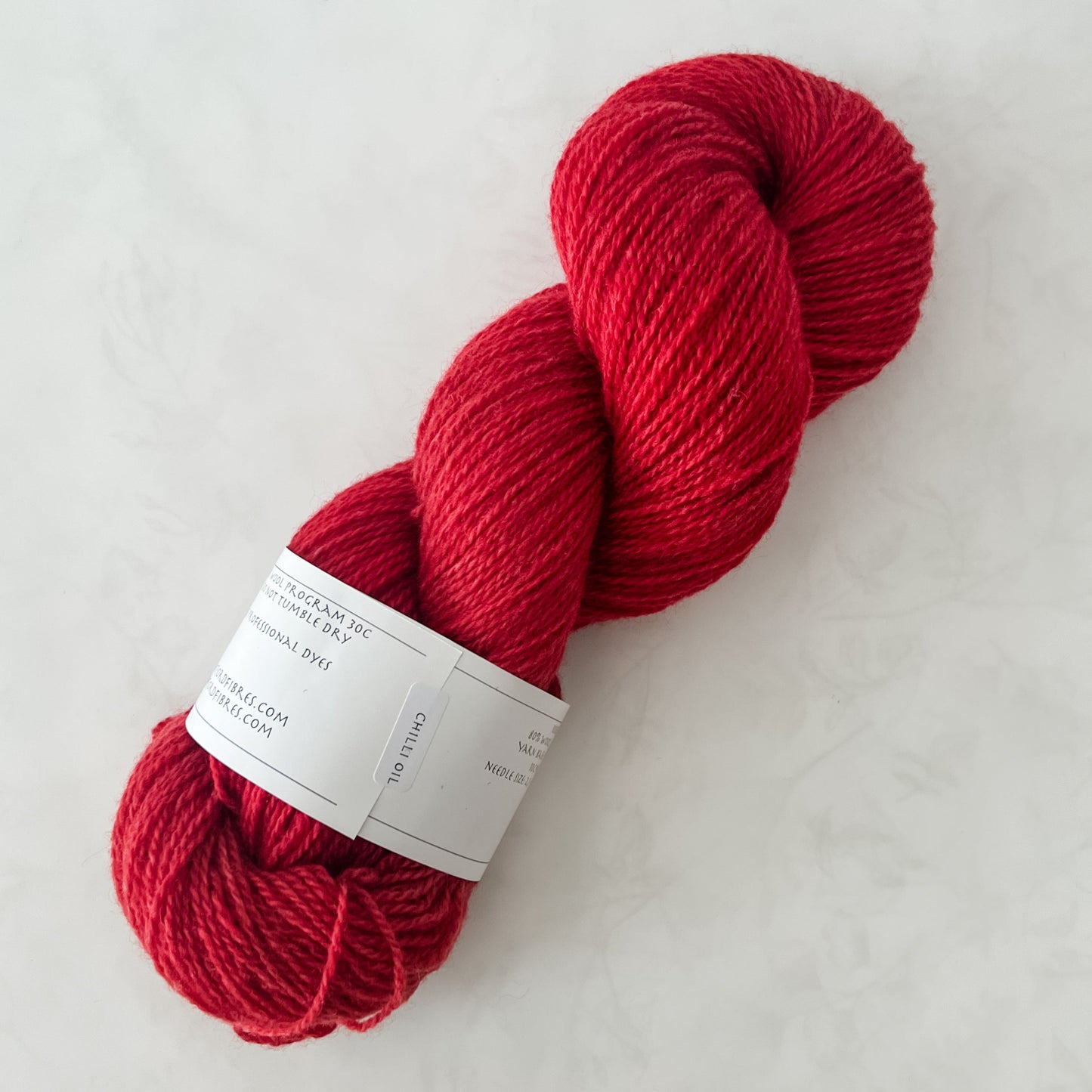 Chilli Oil - Trollfjord sock - Variegated Yarn - Hand dyed yarn