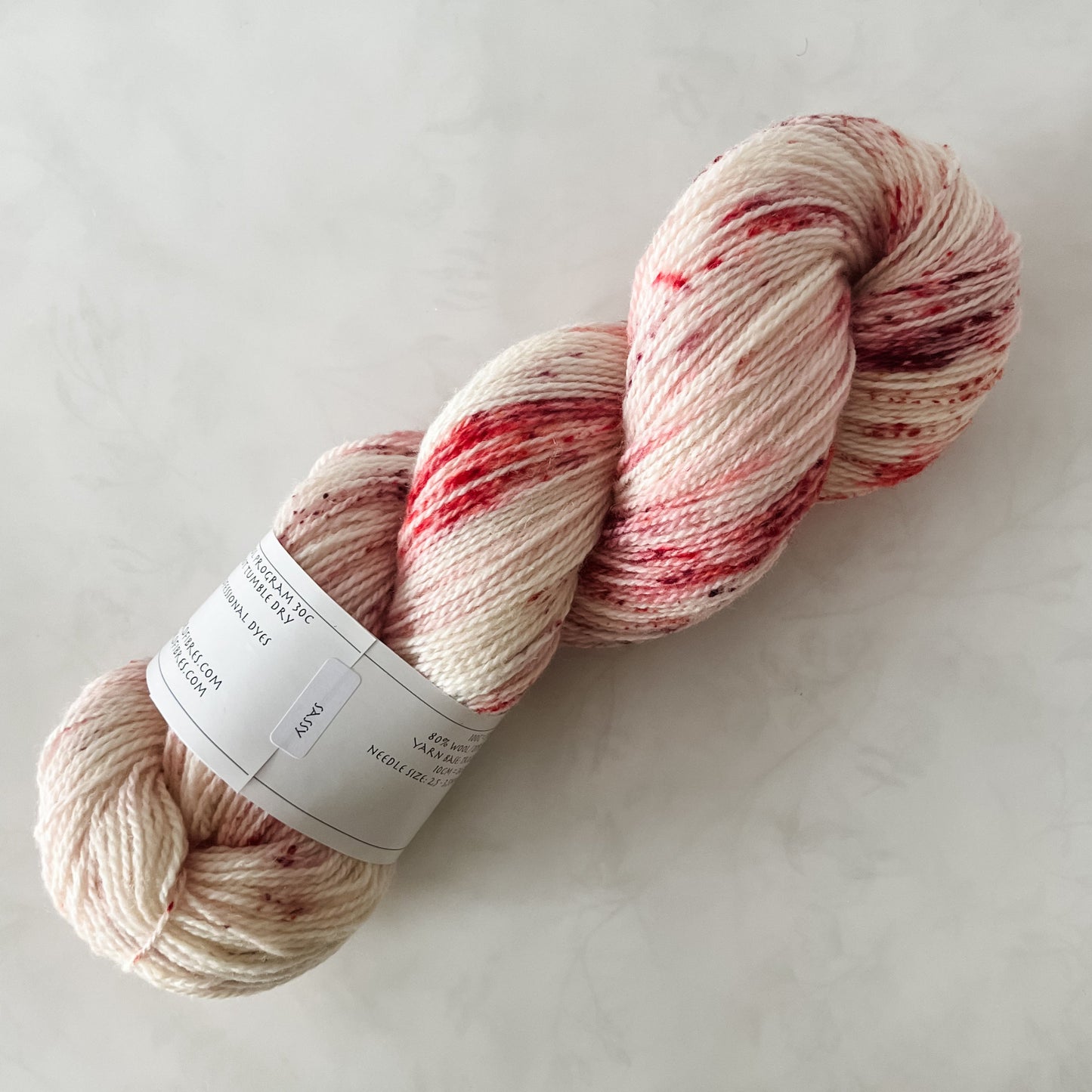Sassy - Trollfjord sock - Variegated Yarn - Hand dyed yarn
