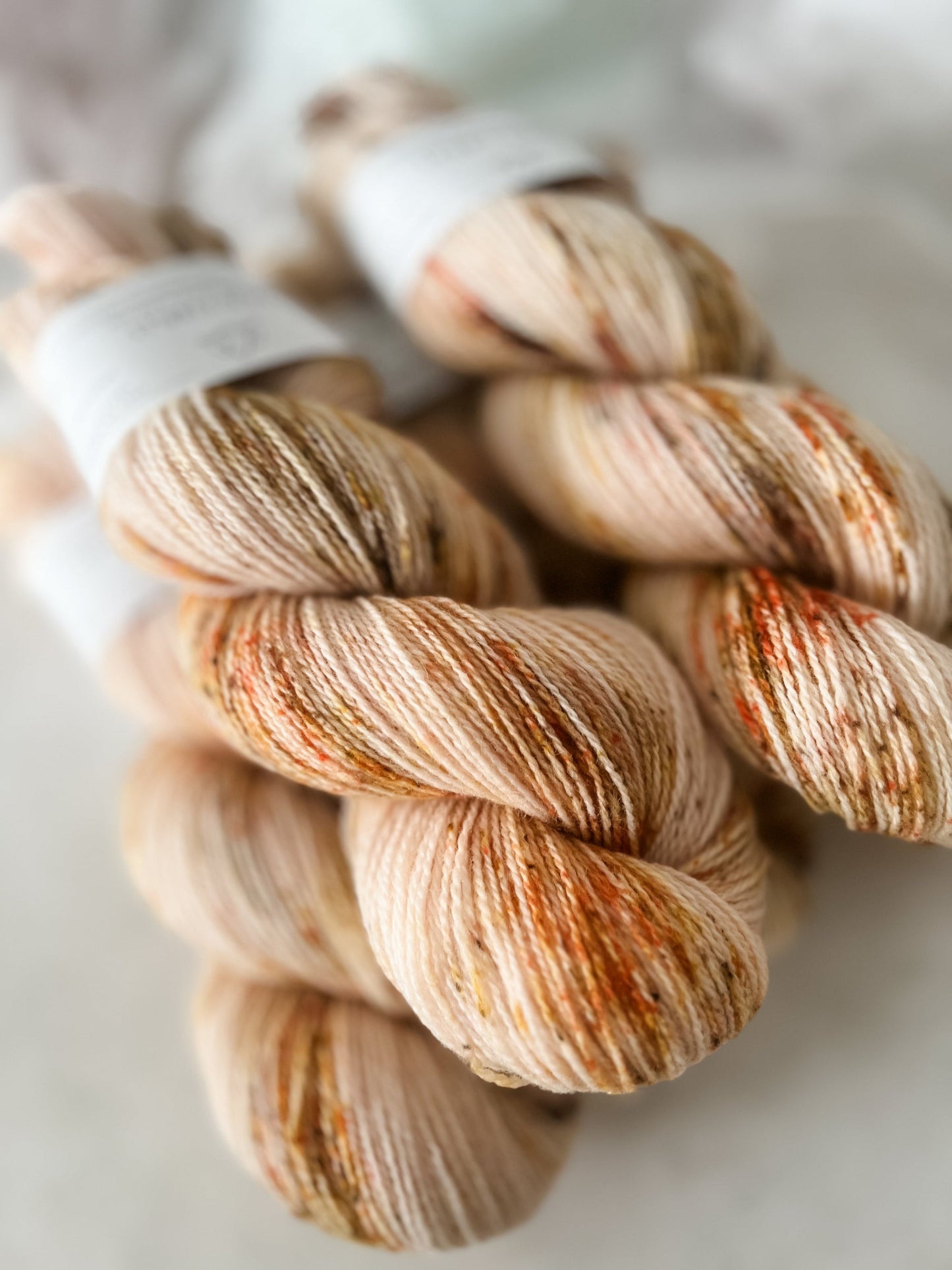One By One - Trollfjord sock - Variegated Yarn - Hand dyed yarn