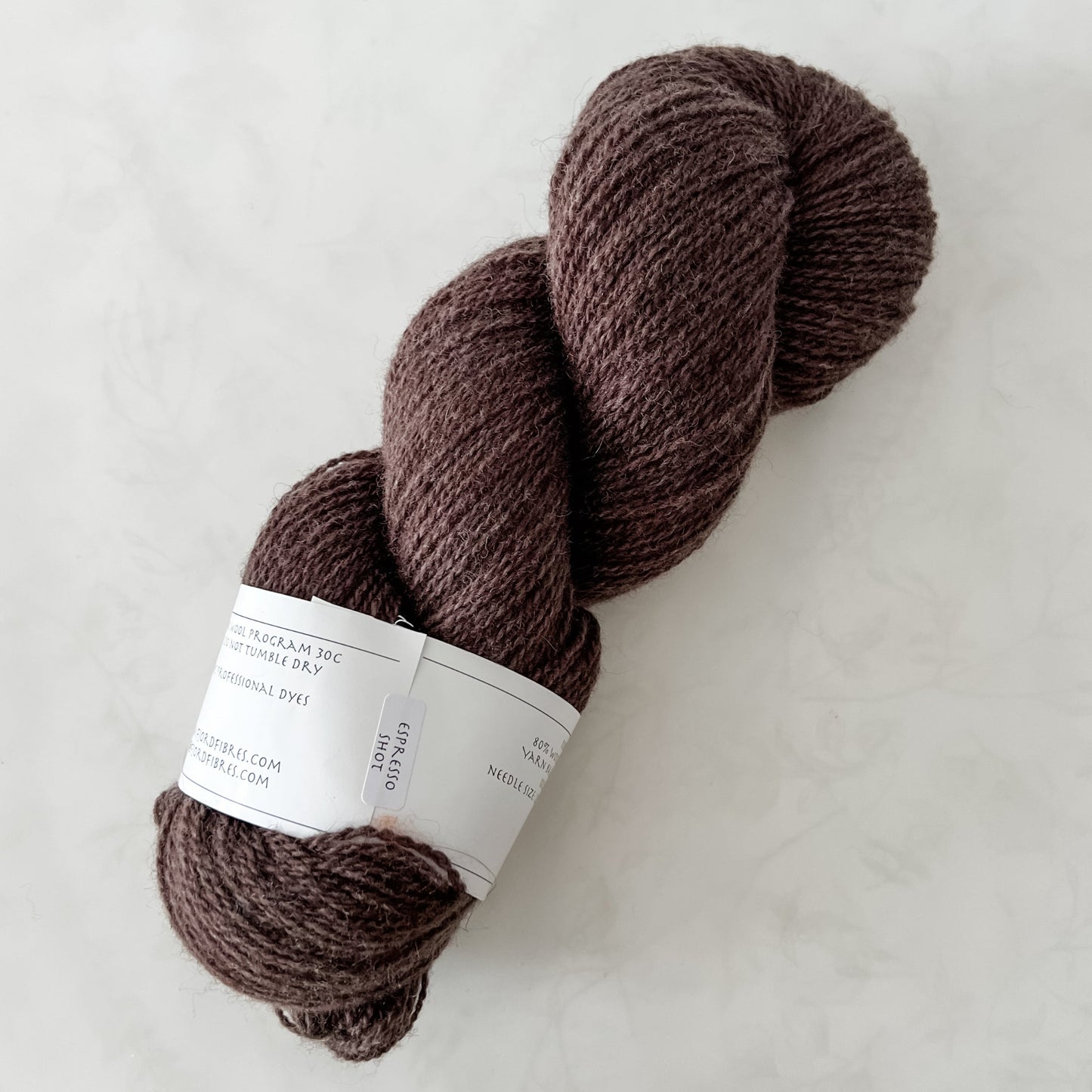 Espresso Shot - Trollfjord sock - Variegated Yarn - Hand dyed yarn