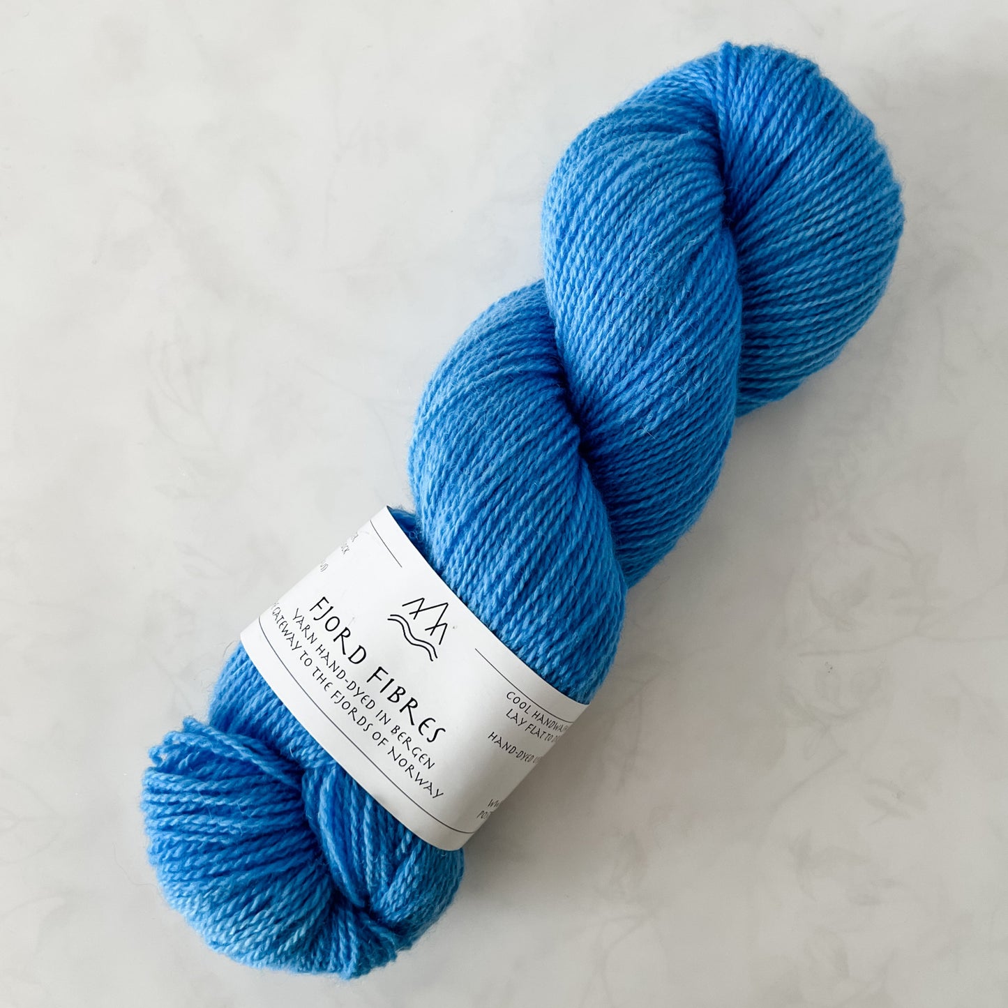 Cornflower - Trollfjord sock - Variegated Yarn - Hand dyed yarn