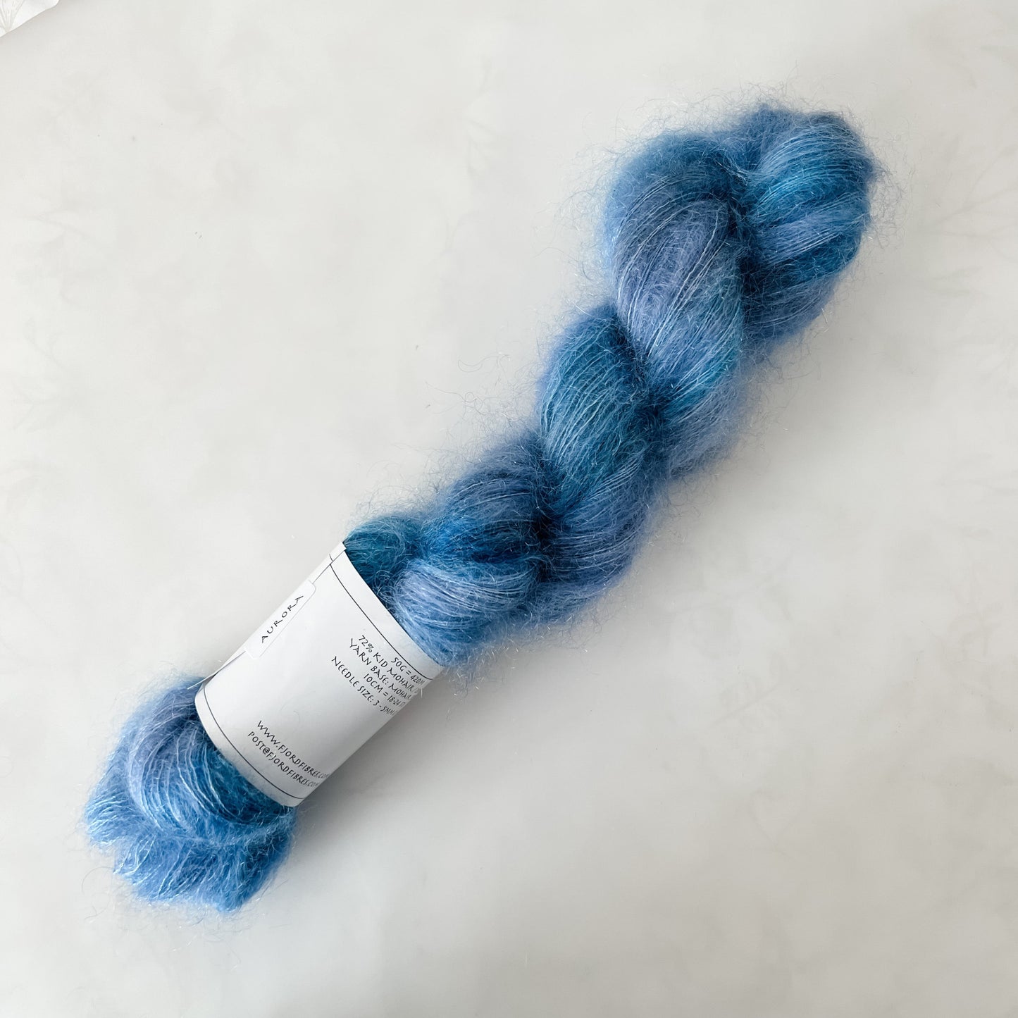 Aurora - Mohair Mist - Hand Dyed Yarn - Variegated Yarn