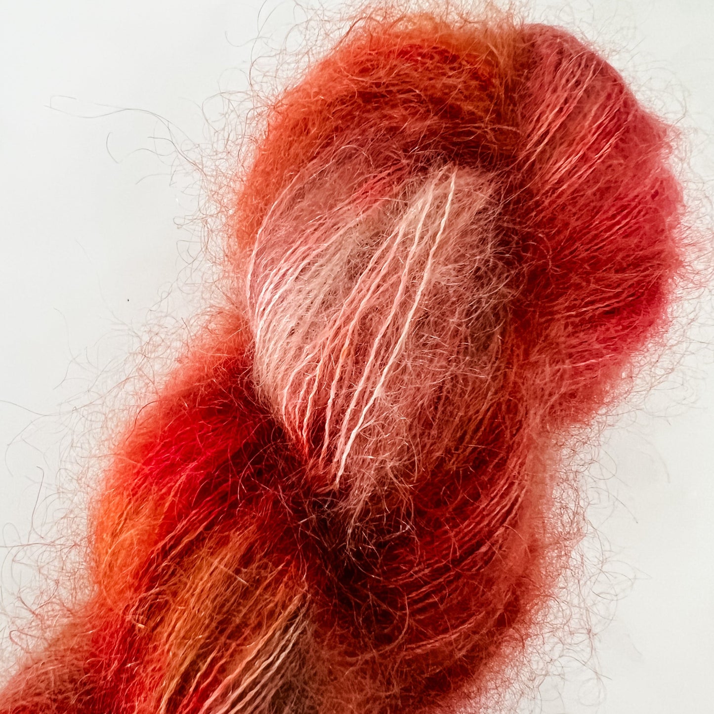 Peiskos - Mohair Mist - Hand Dyed Yarn - Variegated Yarn