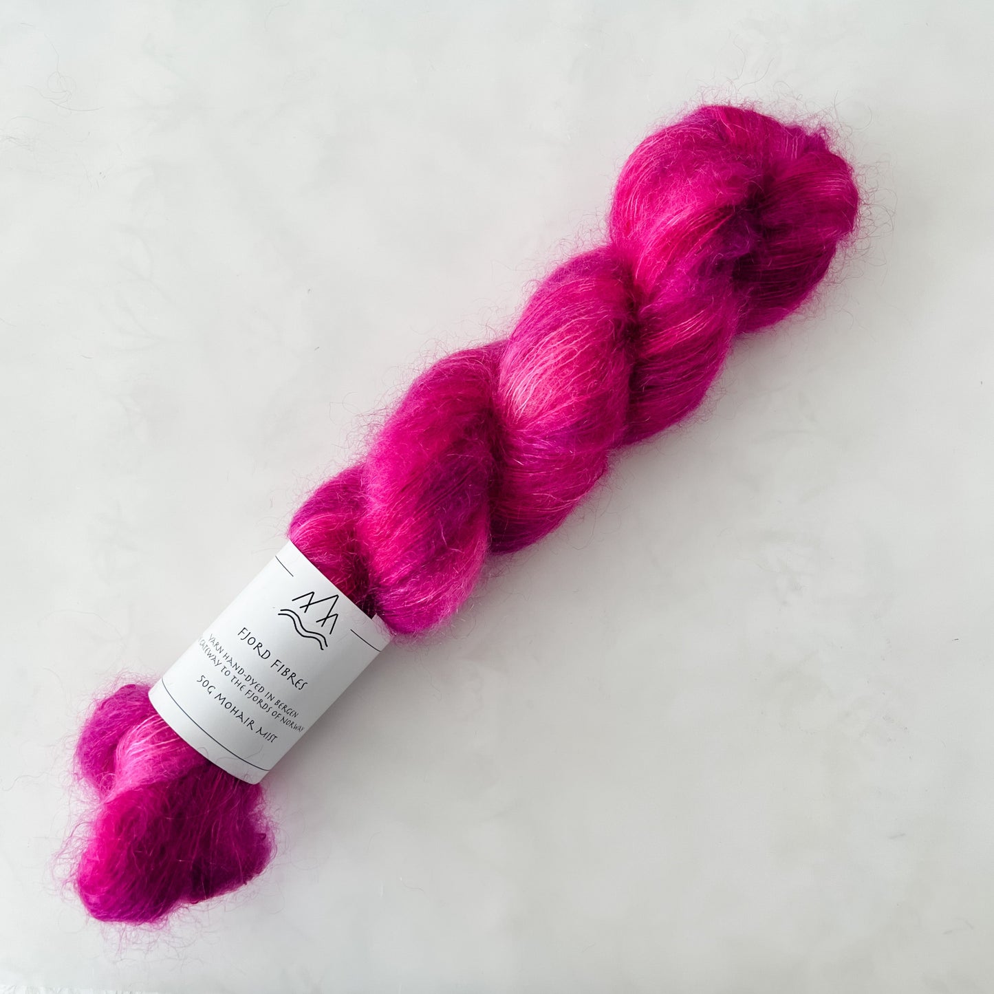Candy Kiss - Mohair Mist - Hand Dyed Yarn - Variegated Yarn