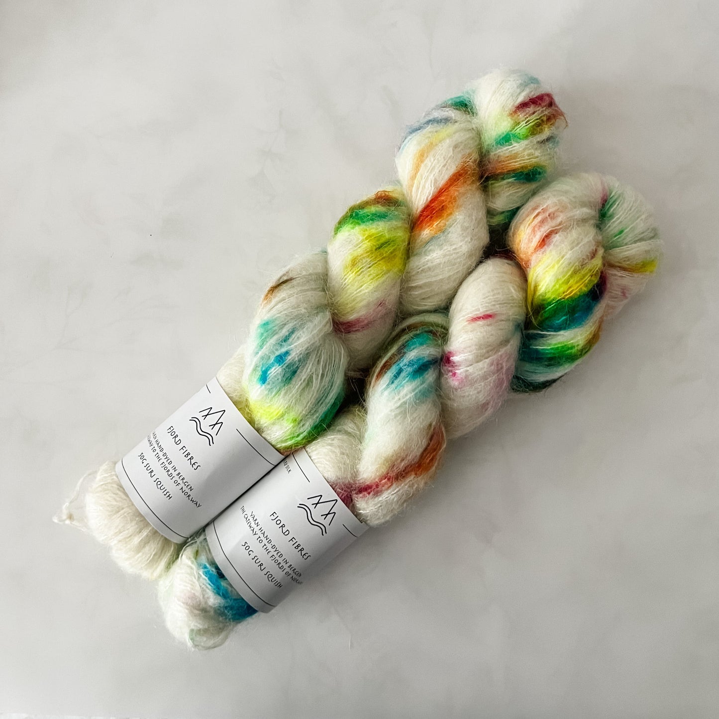 Glee - Suri Squish - Hand Dyed Yarn - Variegated Yarn