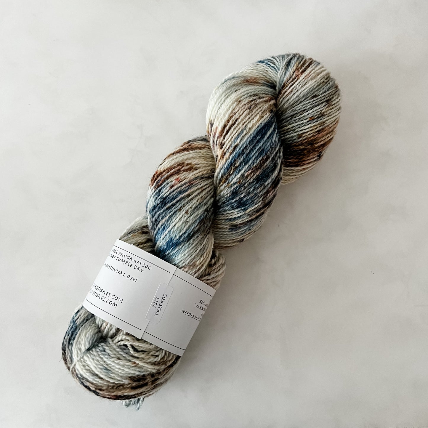 Coastal Life - Trollfjord sock - Hand Dyed Yarn - Variegated Yarn