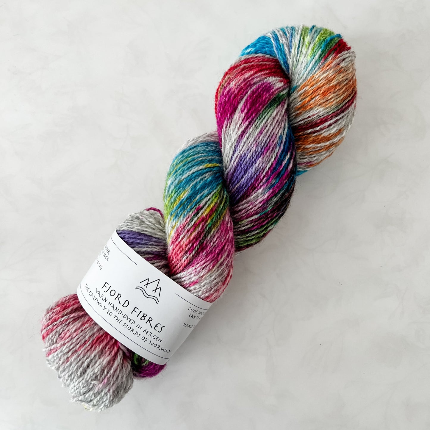 Creativity - Trollfjord sock - Hand Dyed Yarn - Variegated Yarn