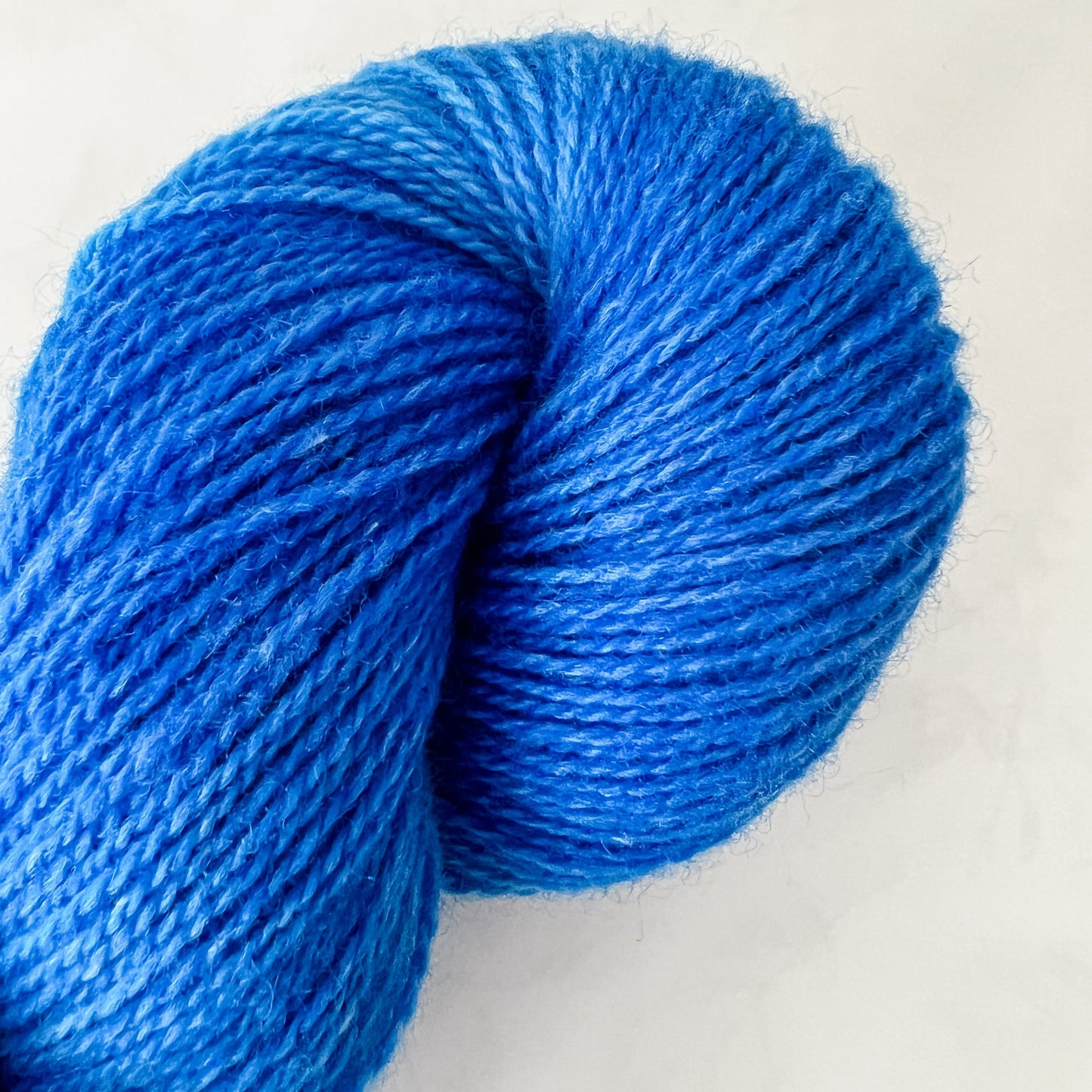 Electric Blue - Trollfjord sock - Hand Dyed Yarn - Variegated Yarn