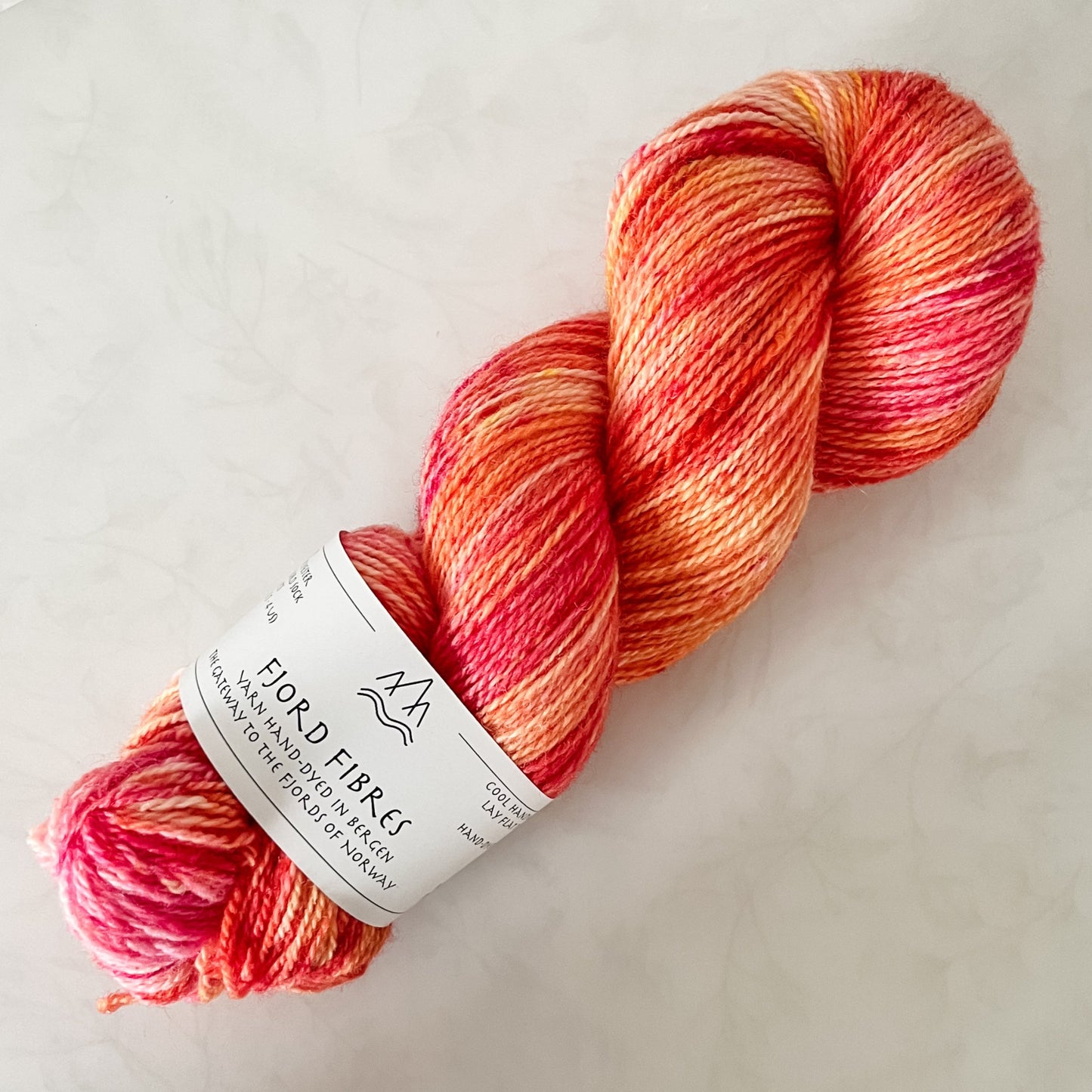 Sugar & Spice - Trollfjord sock - Hand Dyed Yarn - Variegated Yarn