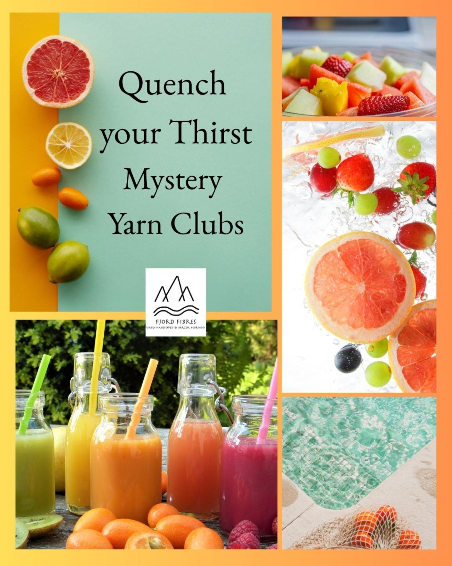 Quench your Thirst Mystery Clubs - Hand dyed