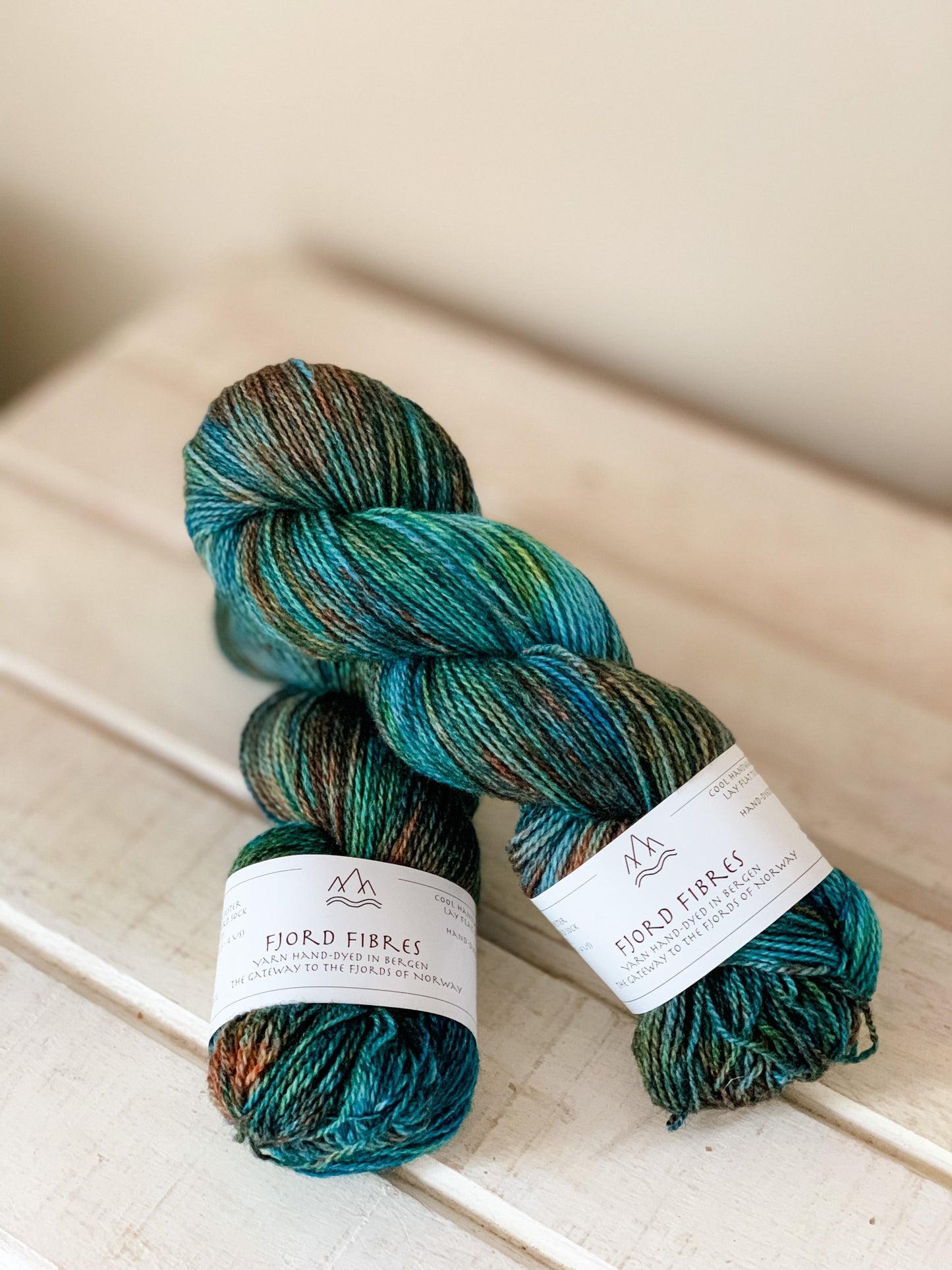 Rainforest Fade set Set - Trollfjord Sock - Variegated Yarn - Hand dyed yarn