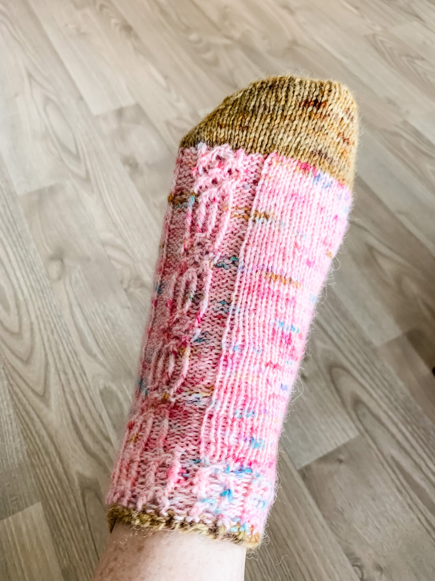 Cookie Trail Socks Pattern Only - Digital Pattern in English/Norwegian