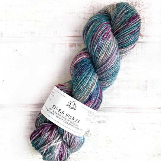 Bubble and Pop - Trollfjord sock - Hand Dyed Yarn - Variegated Yarn