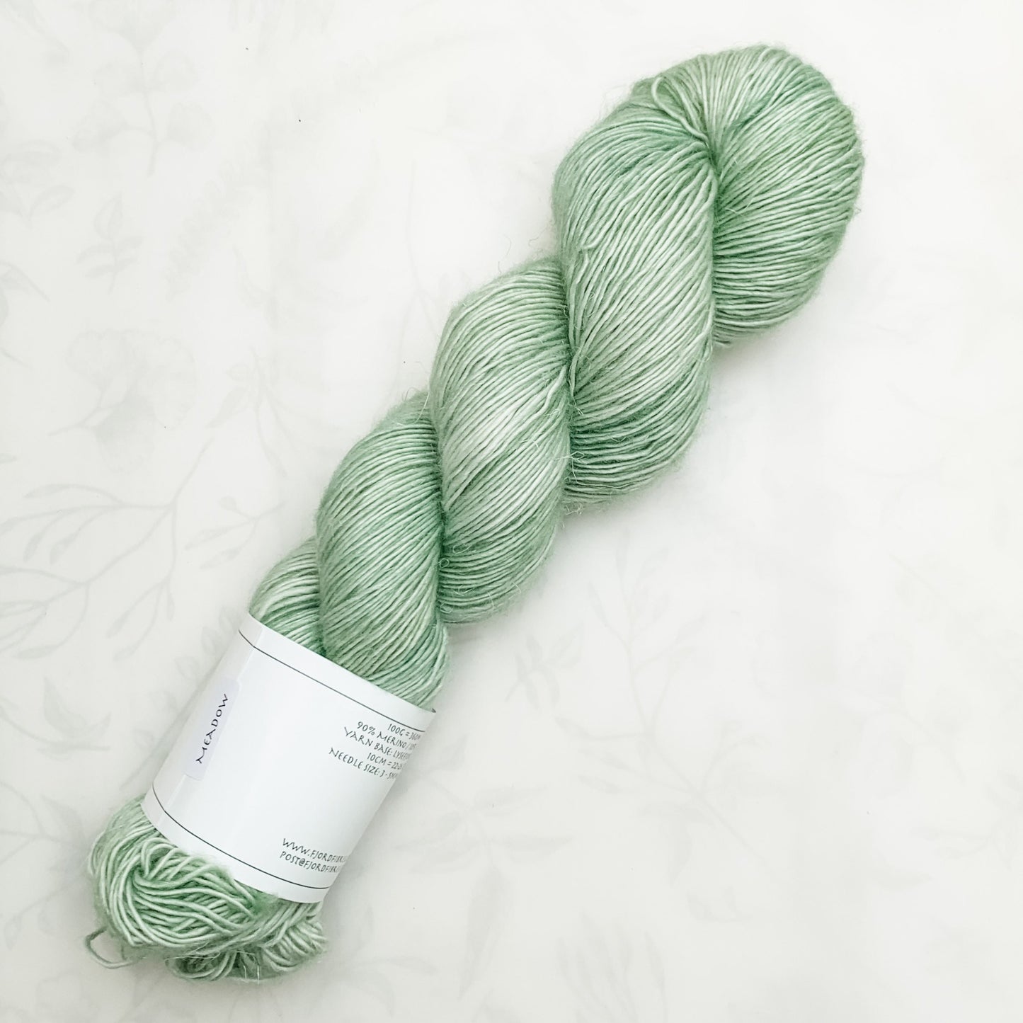 Meadow - Lysefjord Single - Tonal Yarn - Hand dyed yarn