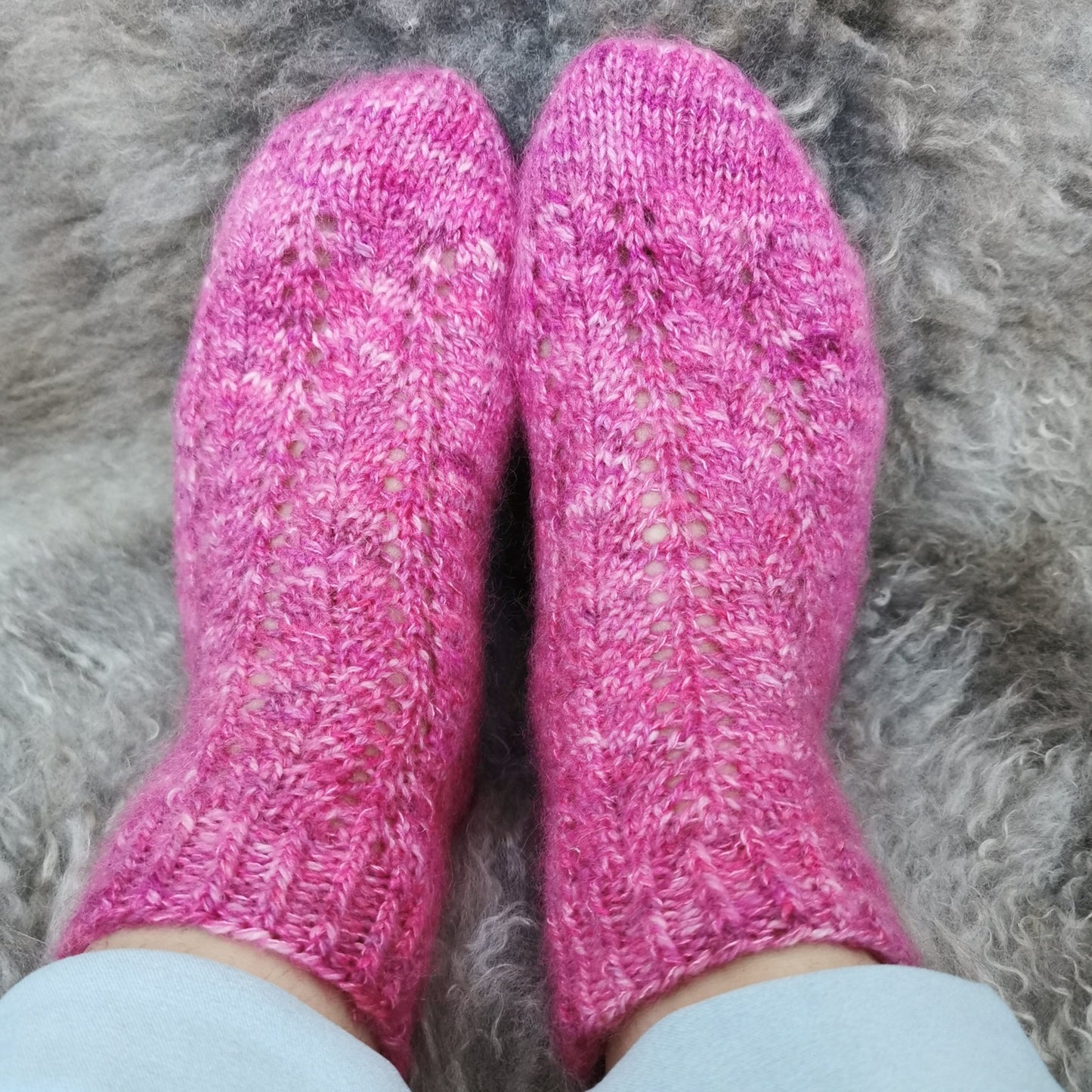 Valentina Socks Pattern Only - Digital Pattern in English/Norwegian - Norwegian design