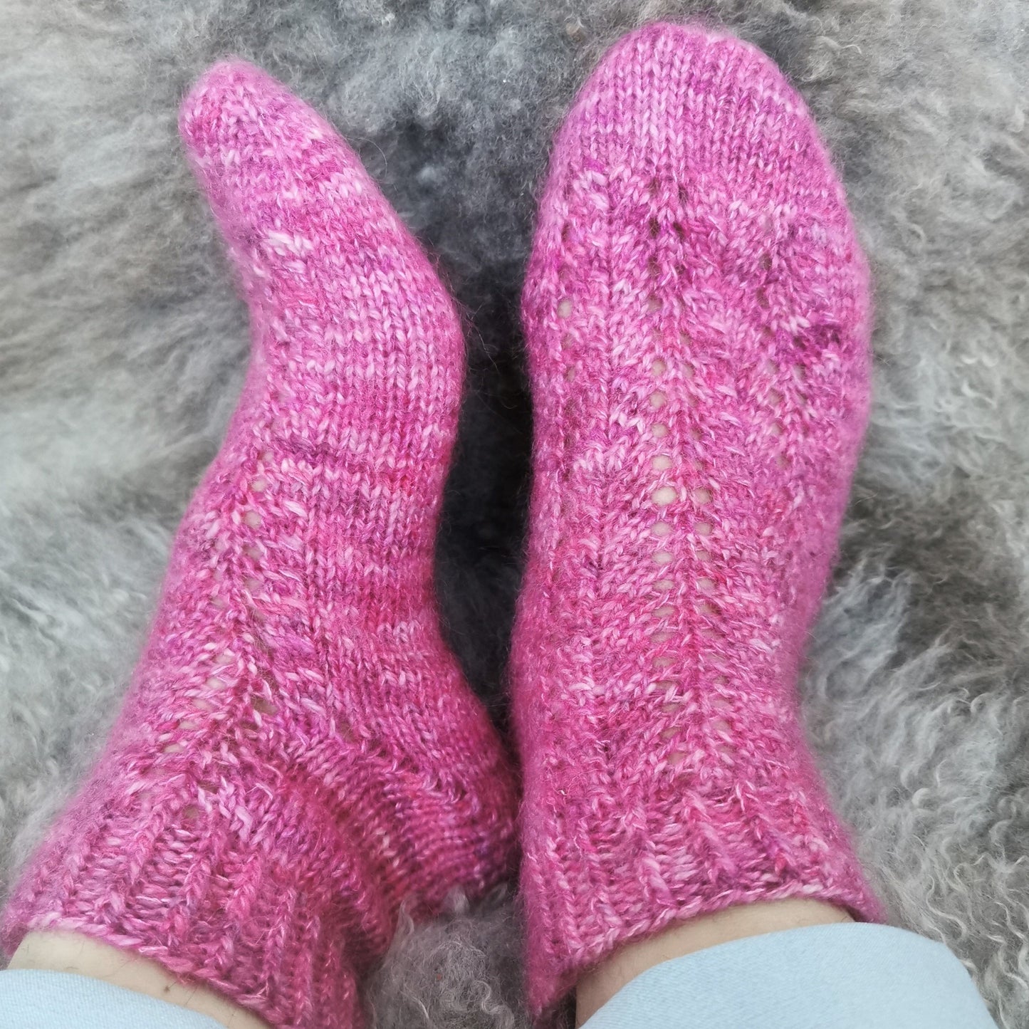 Valentina Socks Pattern Only - Digital Pattern in English/Norwegian - Norwegian design