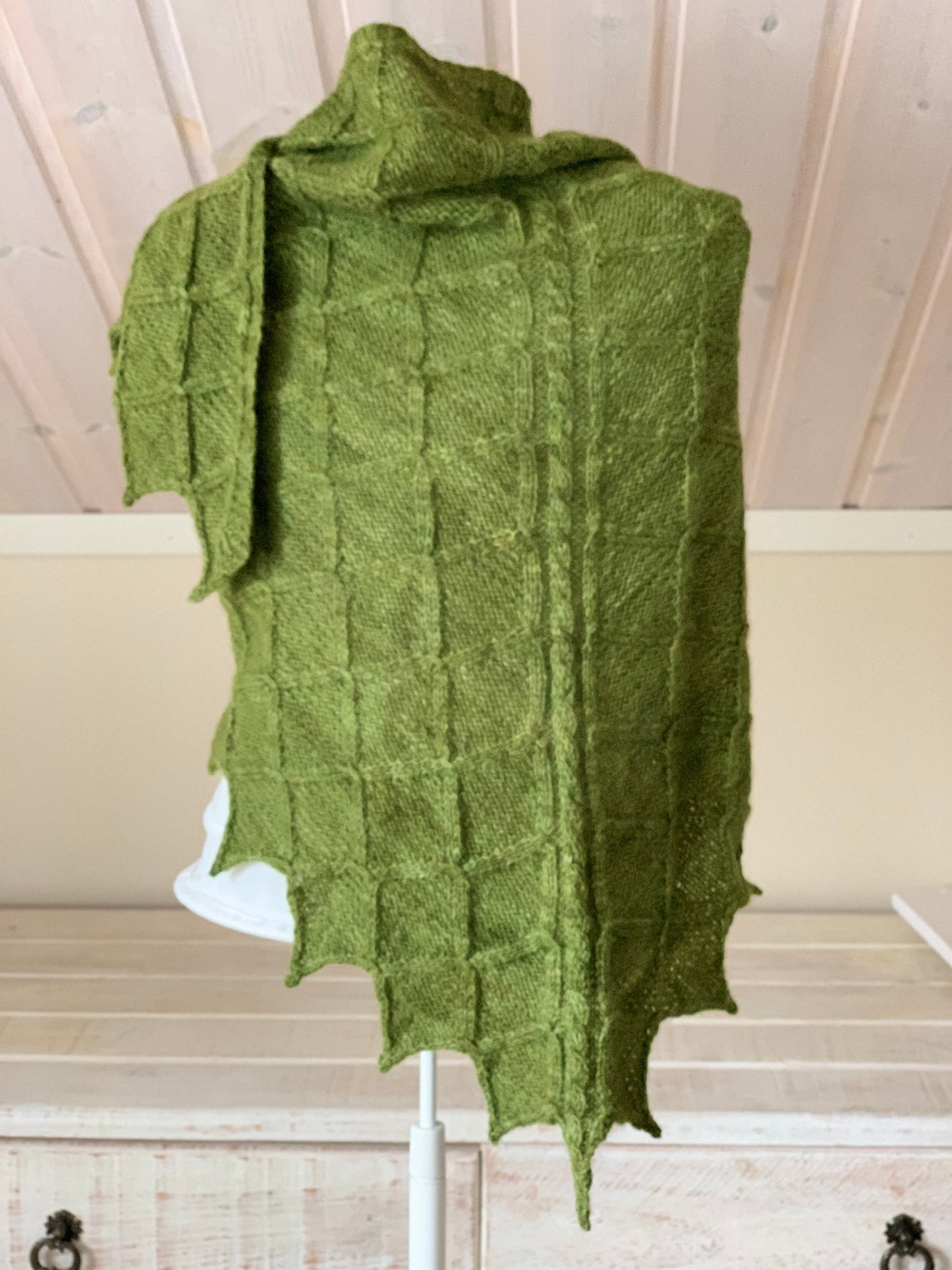 Lughnasadh Shawl Pattern Only - Digital Pattern in English/Norwegian - Shawl - Norwegian design