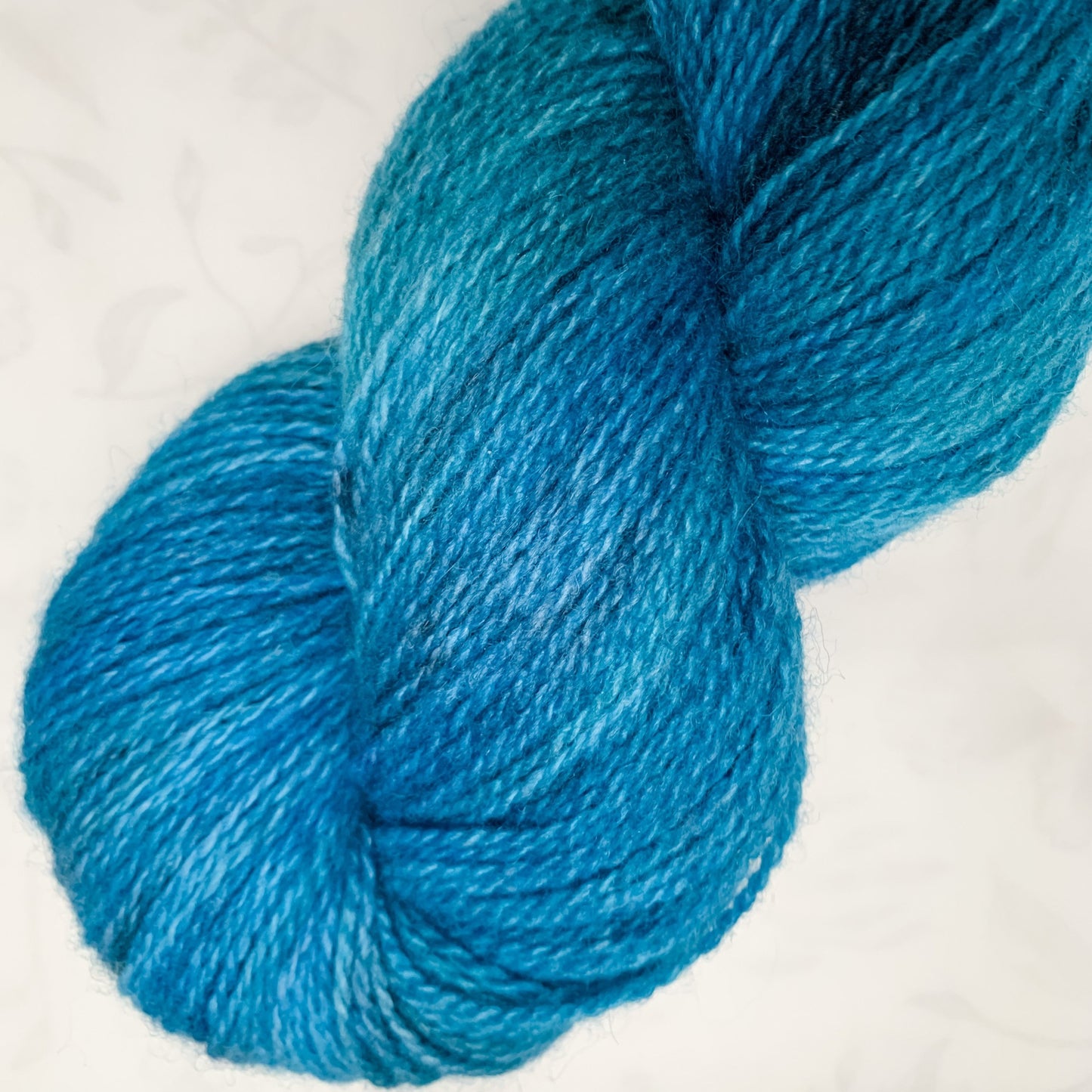 Hidden depths - Trollfjord sock - Variegated Yarn - Hand dyed yarn