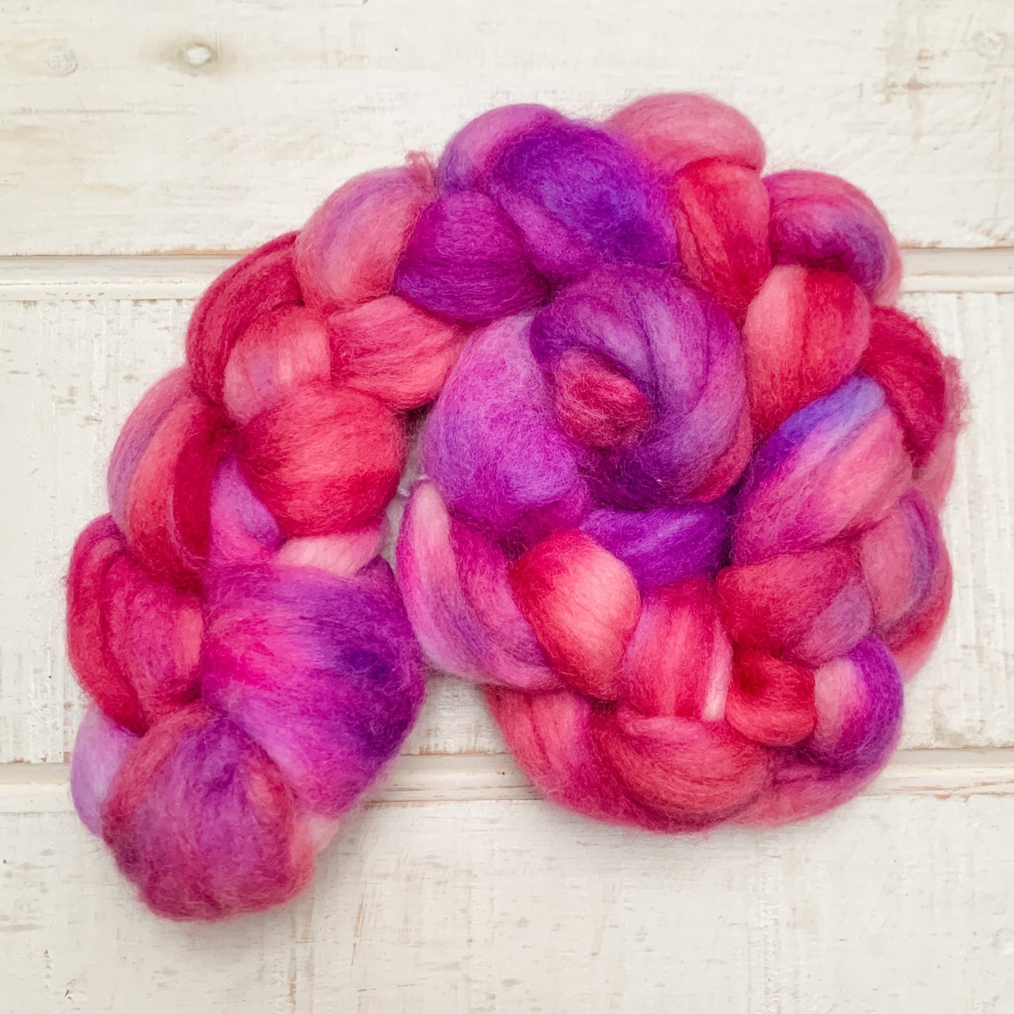 Fibre - Corriedale Tops - Party Pop 100g