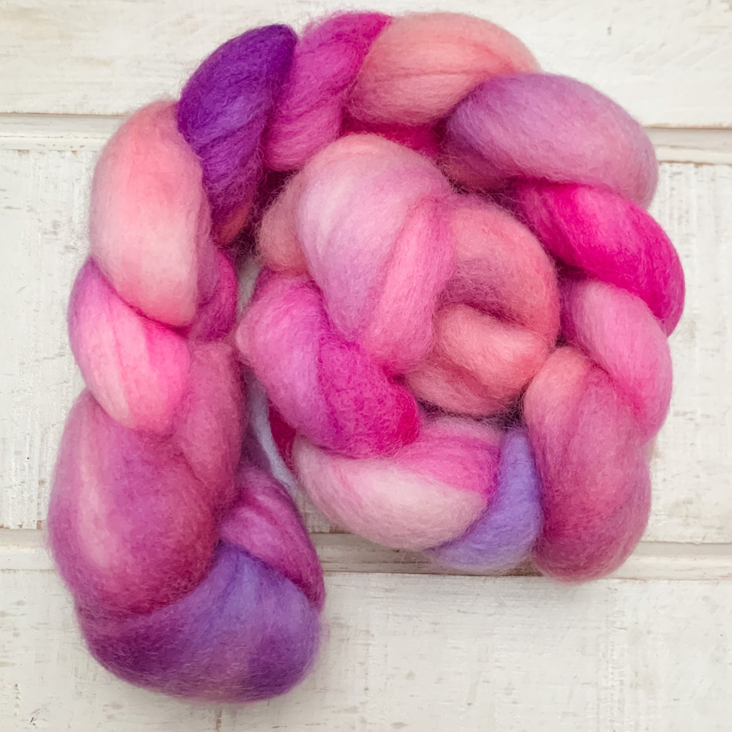 Fibre - Corriedale Tops - Sugar Rush 100g