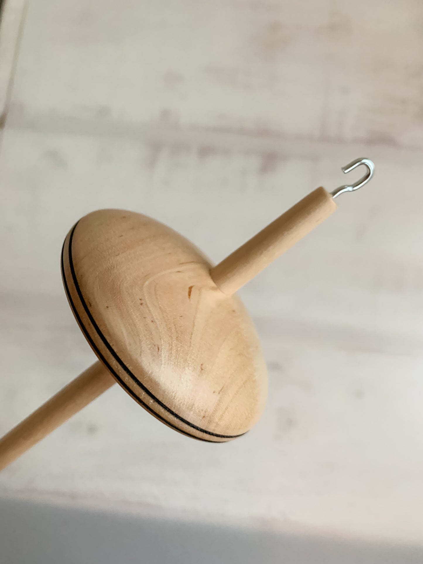 Drop Spindle - Birch Wood