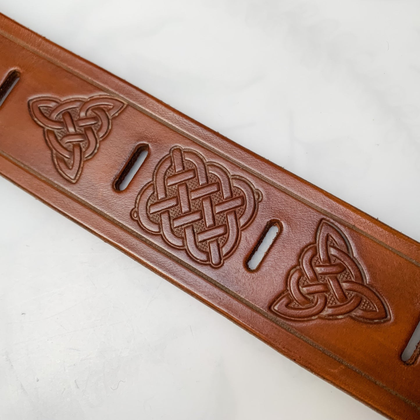 Shawl Cuff - Leather - triangle