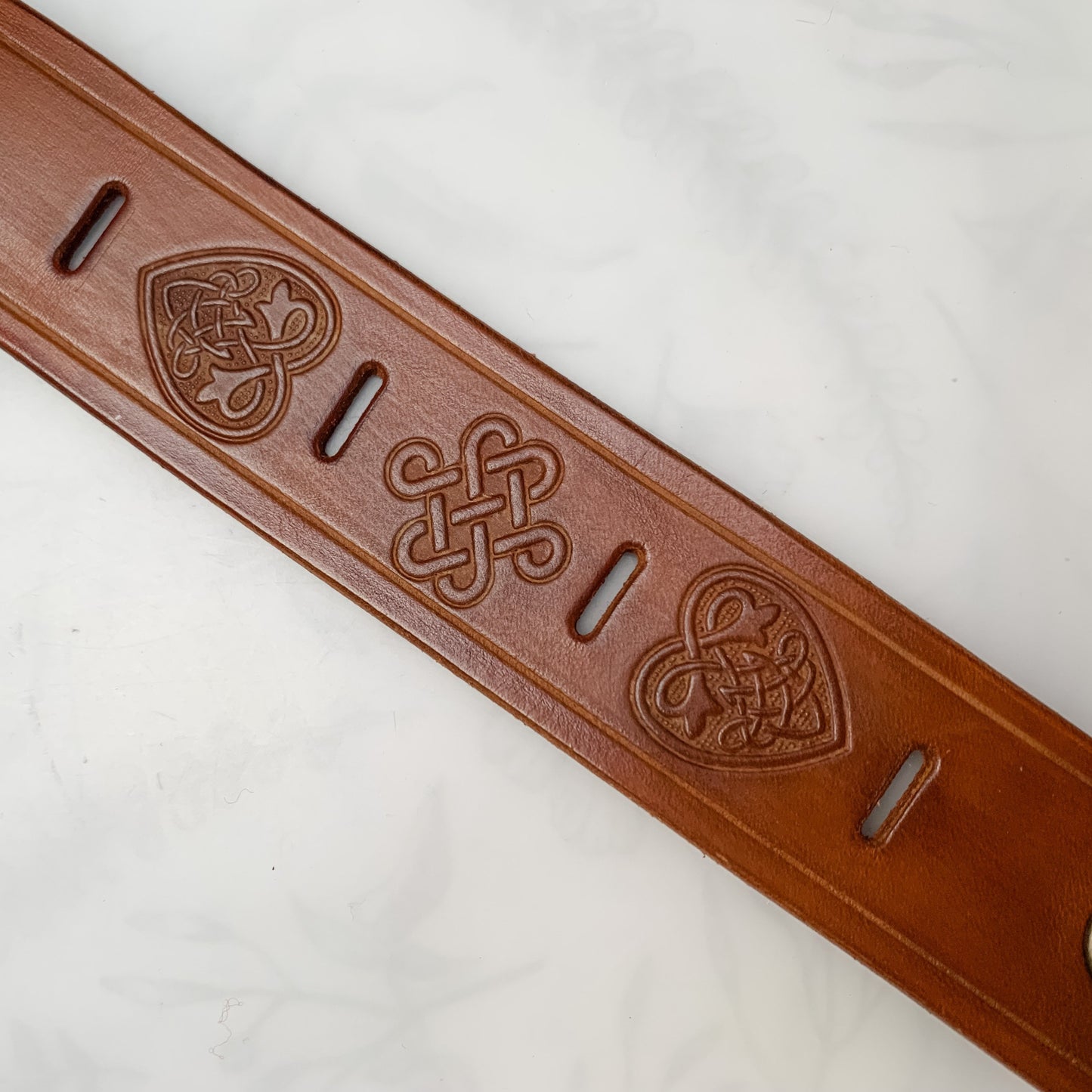 Shawl Cuff - Leather - Heart