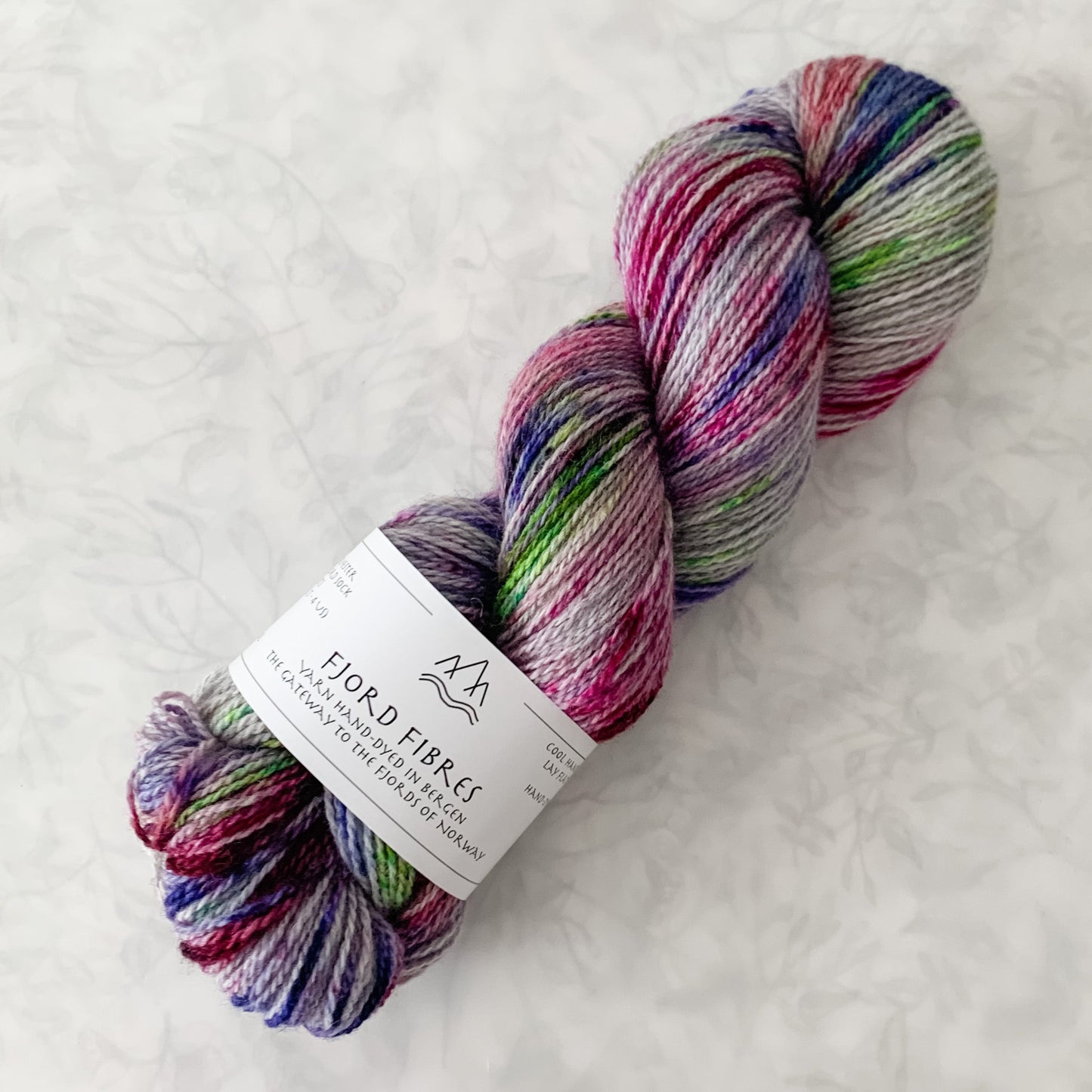 Tulip Fields - Trollfjord sock - Hand Dyed Yarn - Variegated Yarn