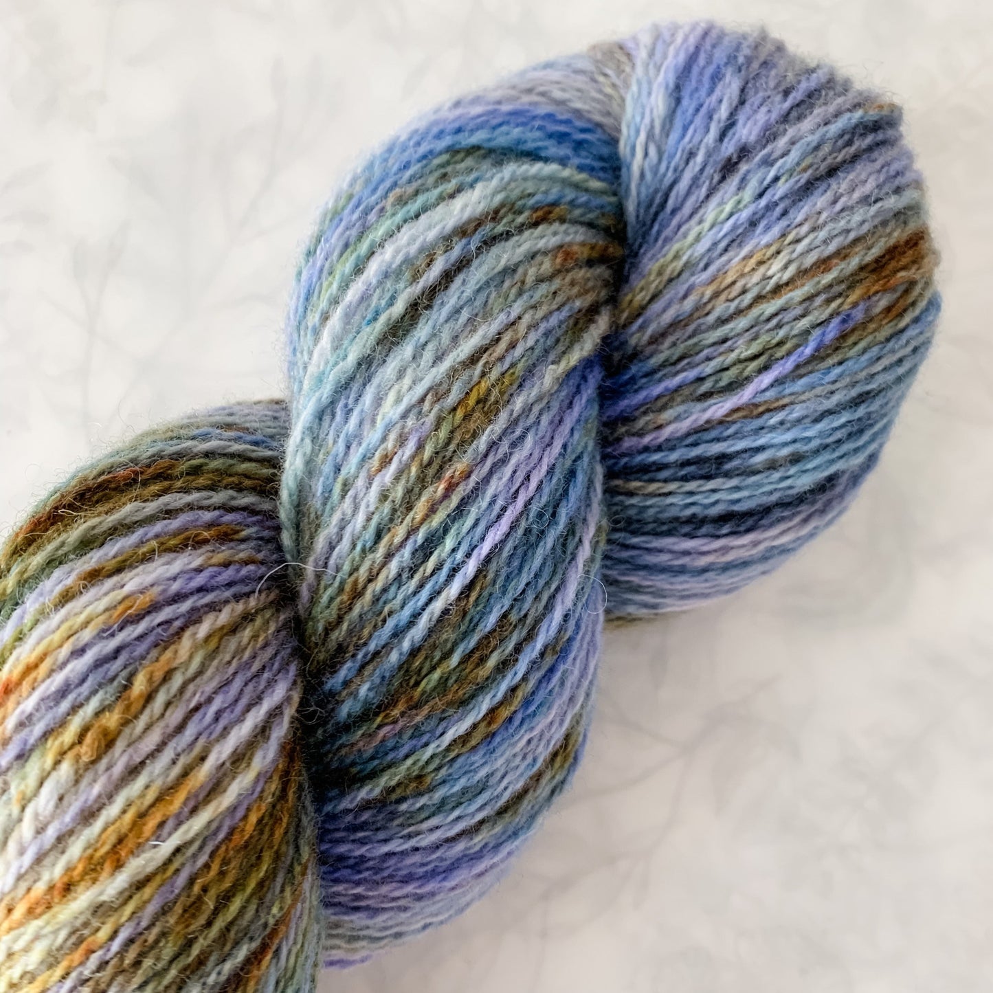 Iris Meadow - Trollfjord sock - Hand Dyed Yarn - Variegated Yarn