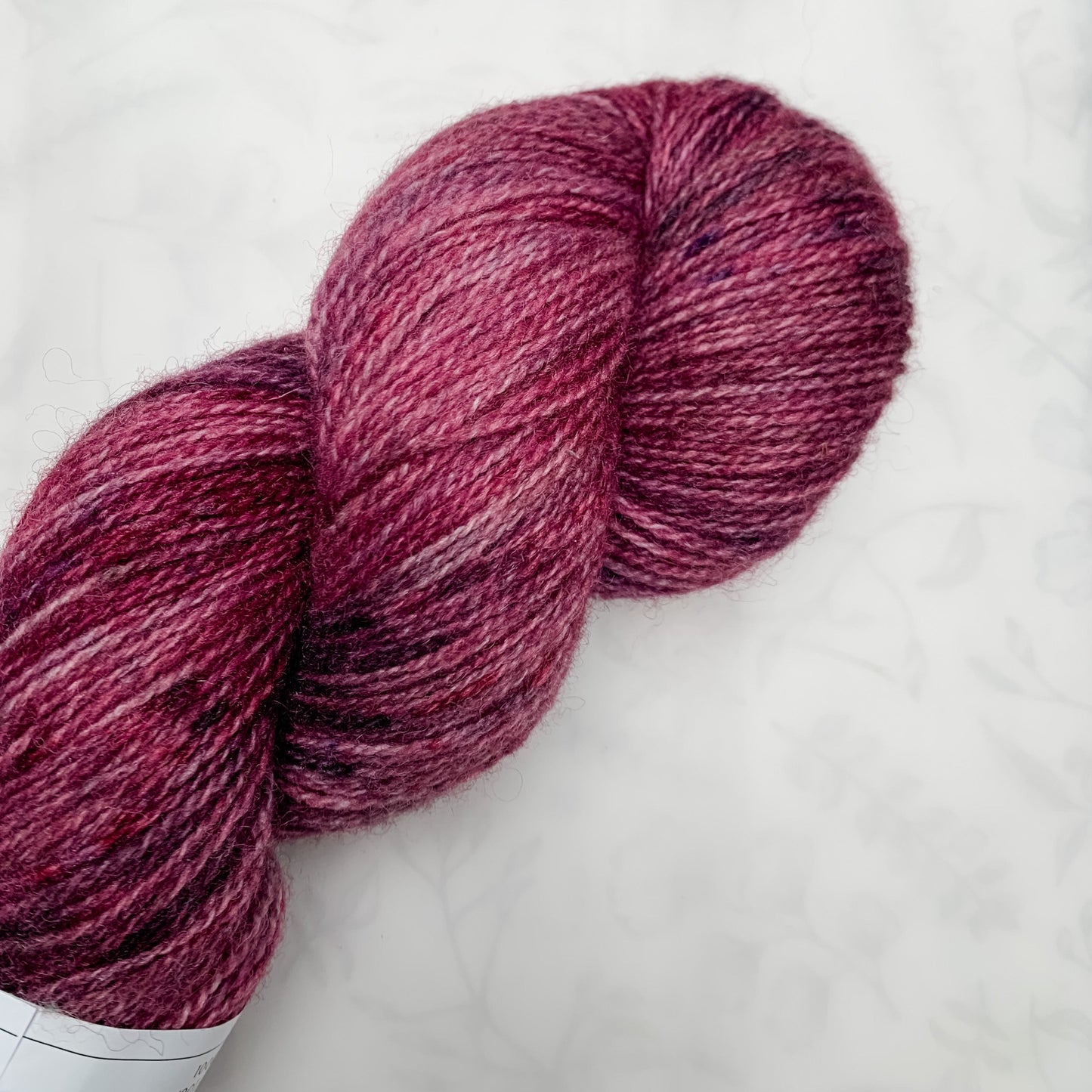 Sugar Plum Fairy - Trollfjord sock - Hand Dyed Yarn - Variegated Yarn