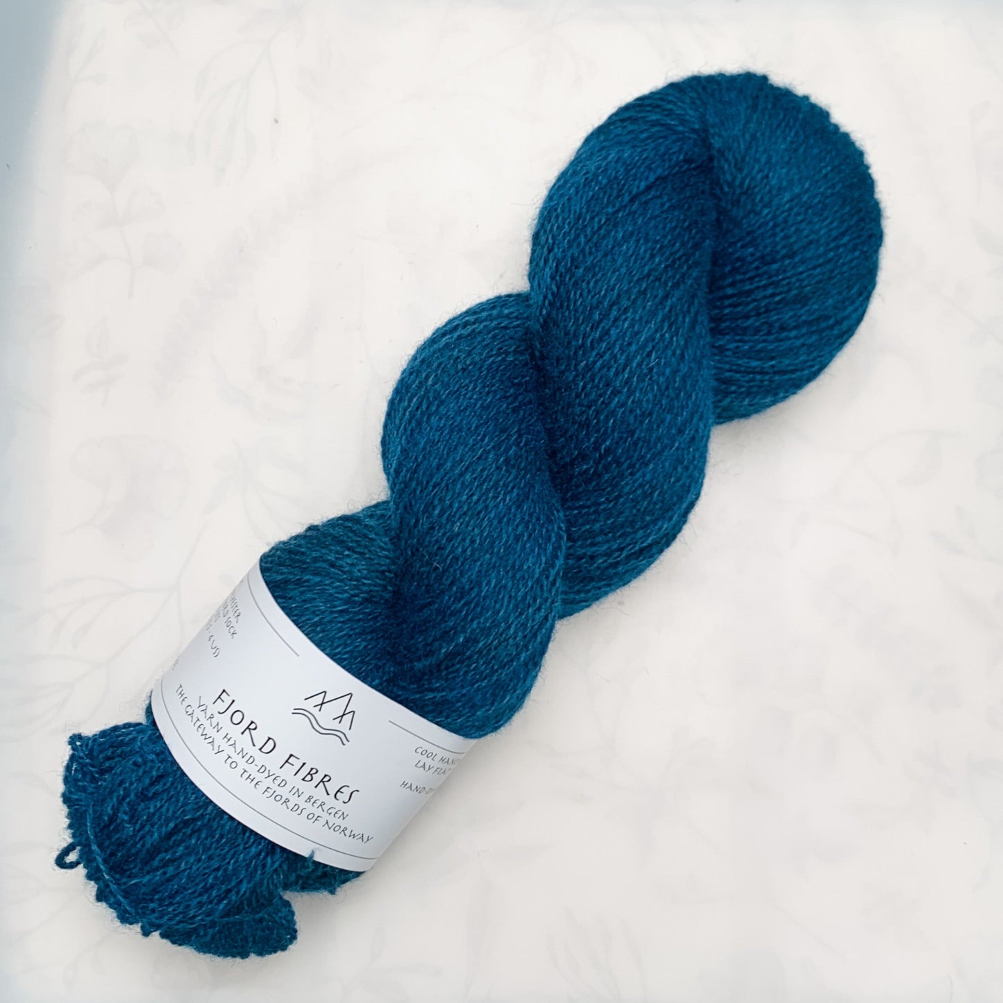 Midnight Sky- Trollfjord sock - Hand Dyed Yarn - Tonal Yarn