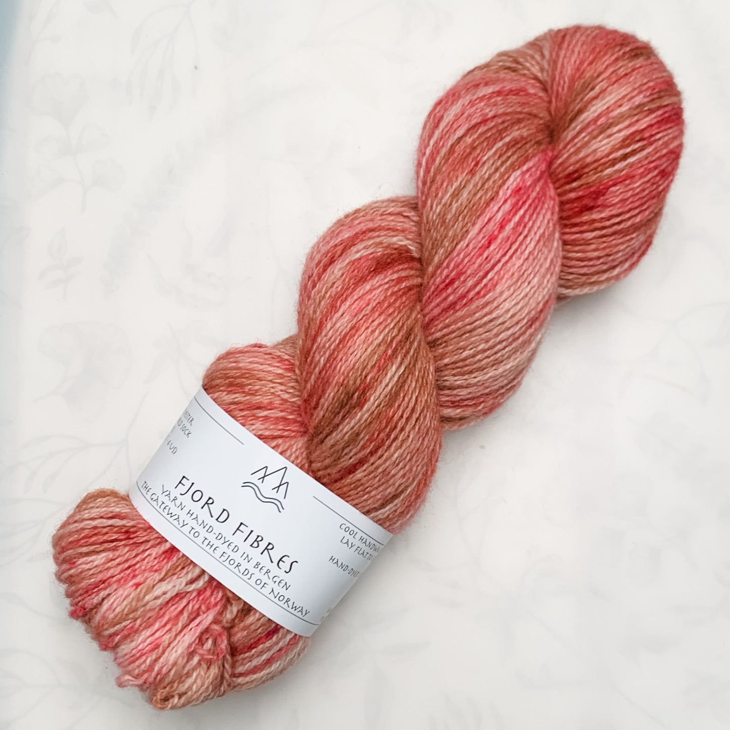 Rocky Road- Trollfjord sock - Hand Dyed Yarn - Variegated Yarn
