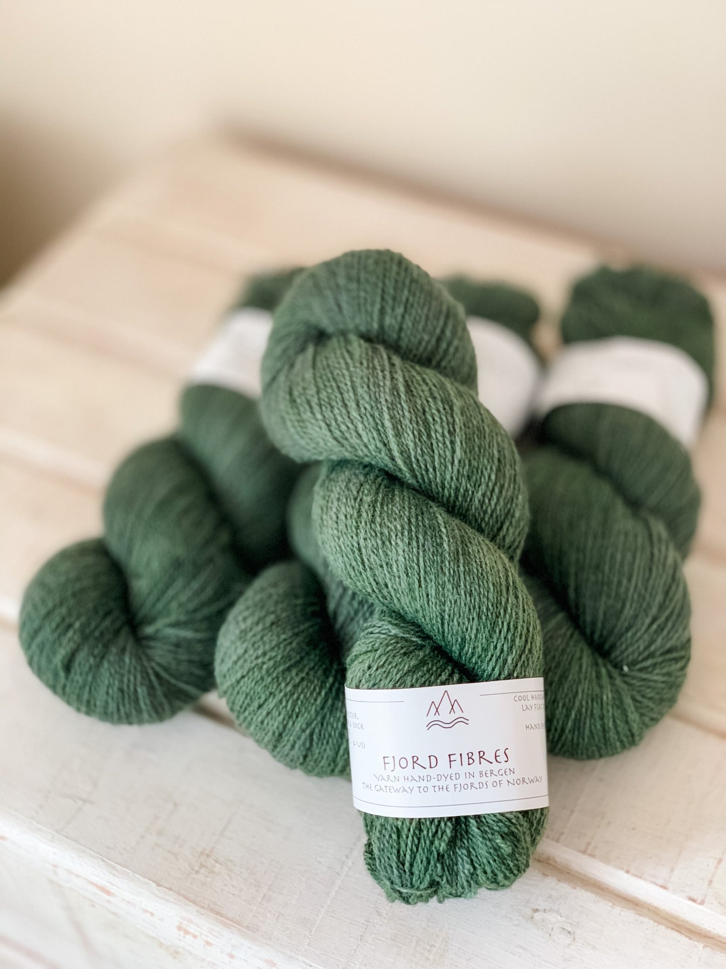 Ut på Tur - Trollfjord sock - Hand Dyed Yarn - Variegated Yarn