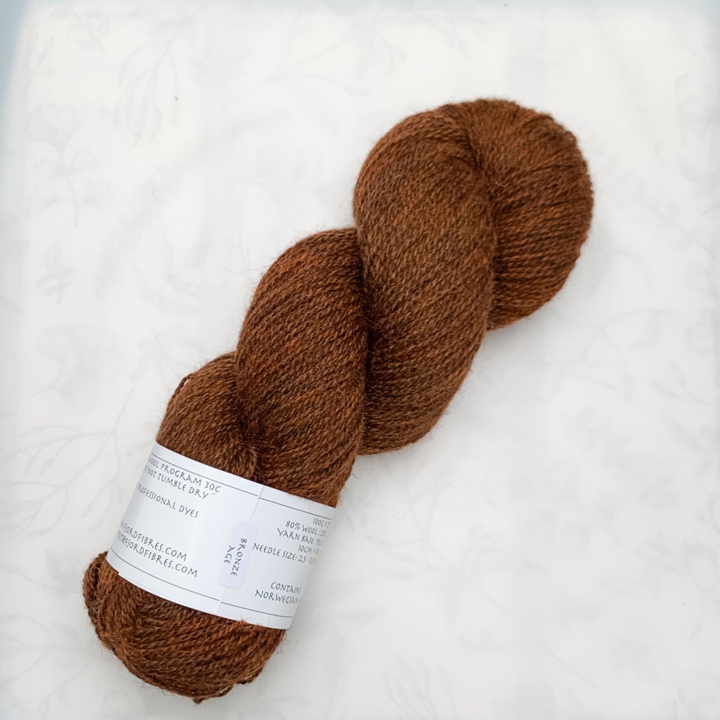 Bronze Age - Trollfjord sock - Hand Dyed Yarn - Variegated Yarn