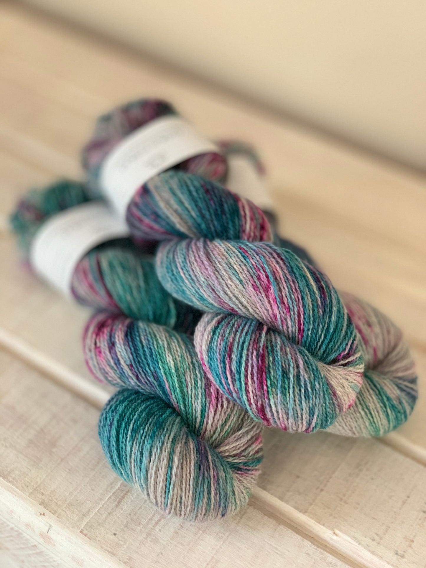 Bubble and Pop - Trollfjord sock - Hand Dyed Yarn - Variegated Yarn
