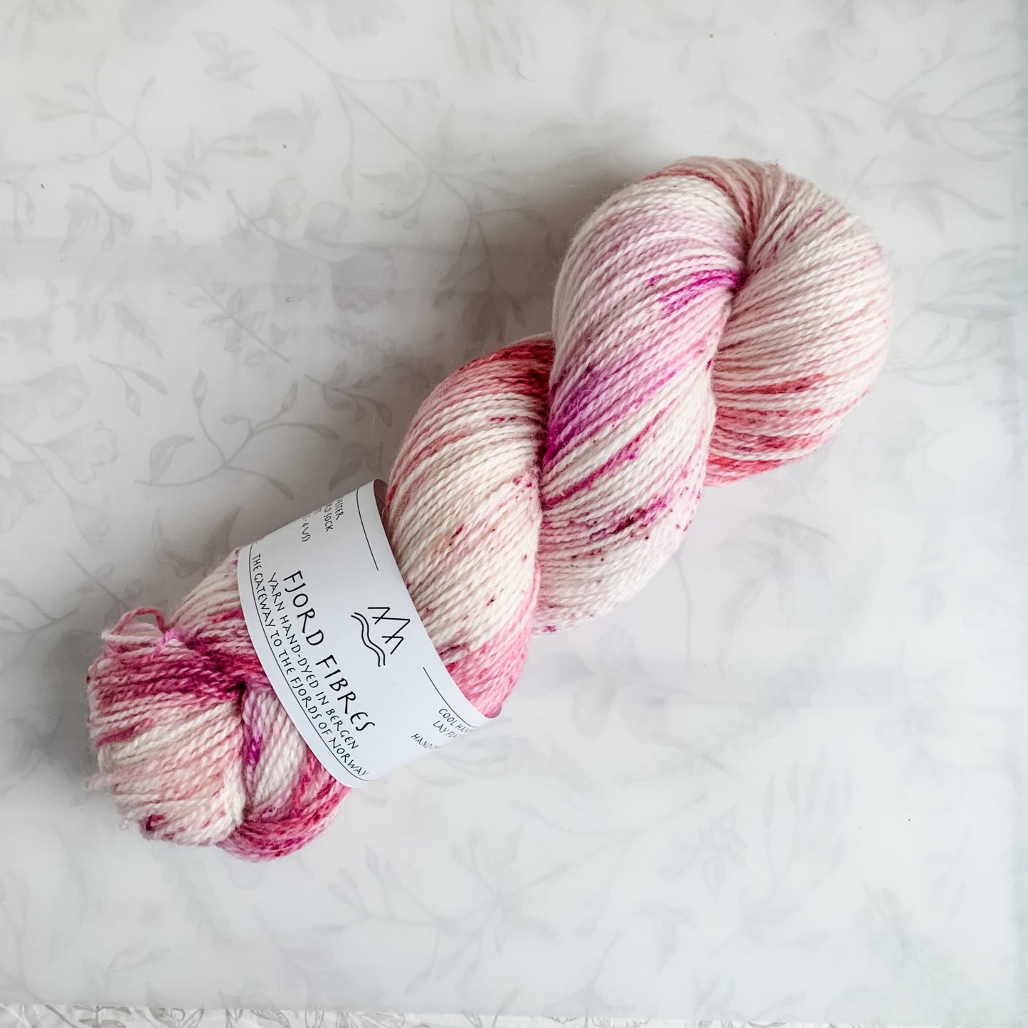 First Love - Trollfjord sock - Hand Dyed Yarn - Variegated Yarn