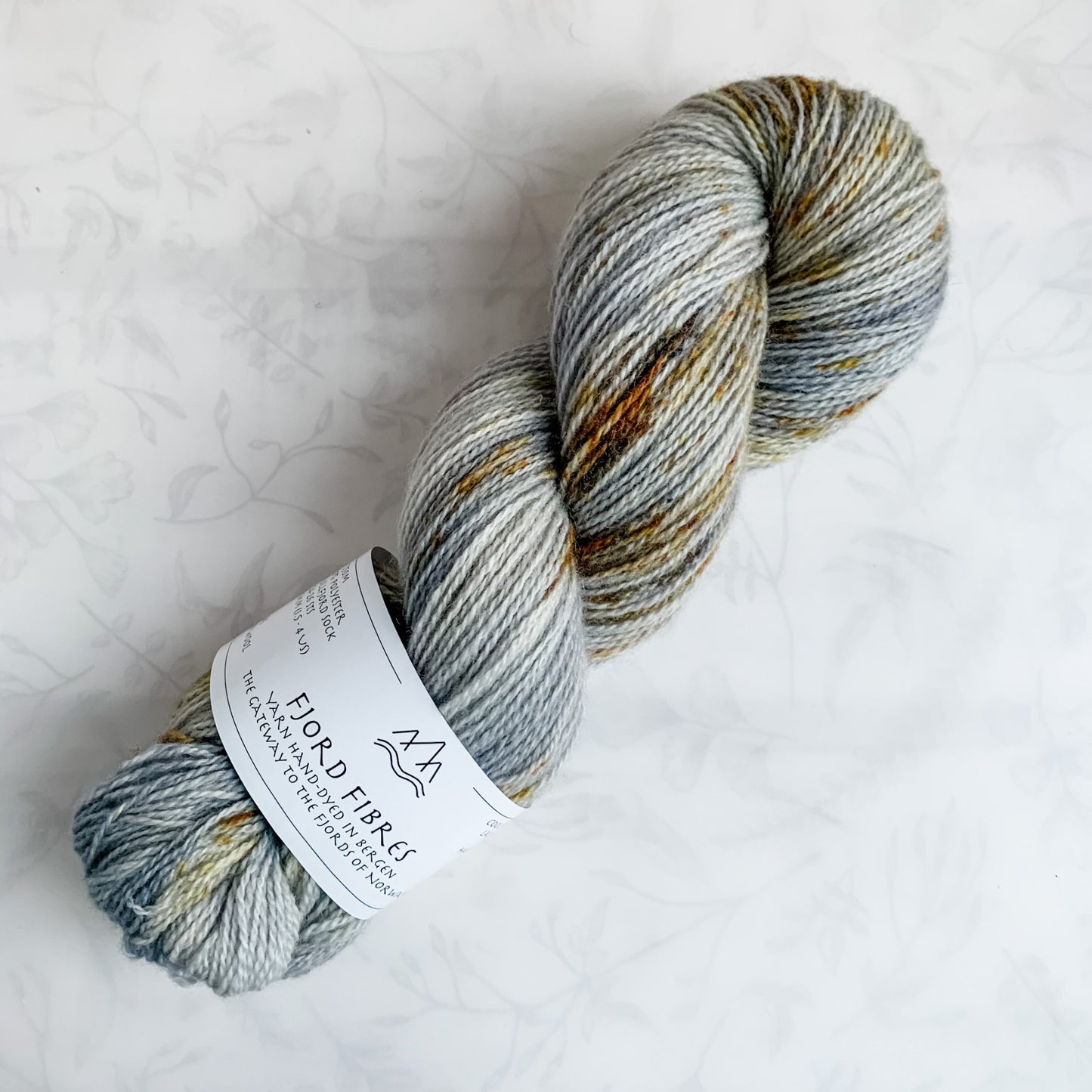 Oxidation- Trollfjord sock - Variegated Yarn - Hand dyed yarn