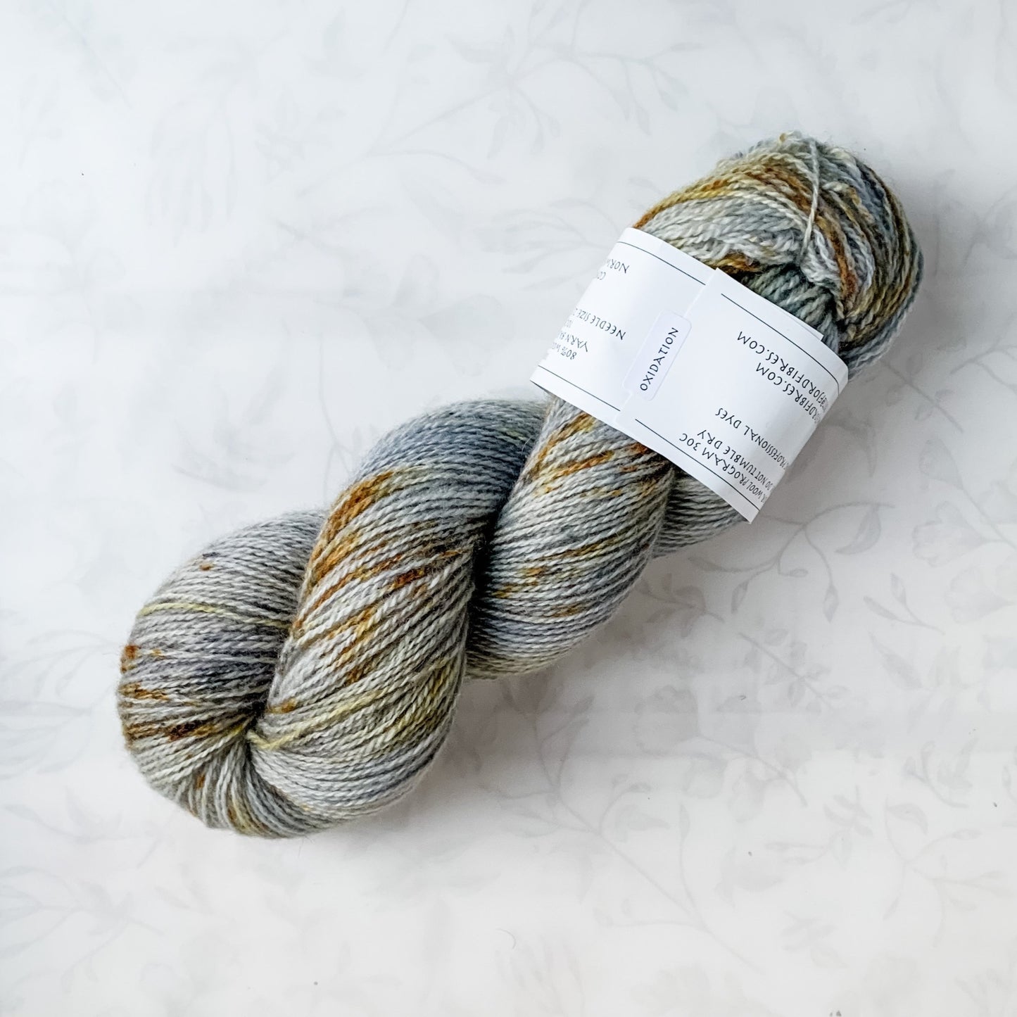 Oxidation- Trollfjord sock - Variegated Yarn - Hand dyed yarn